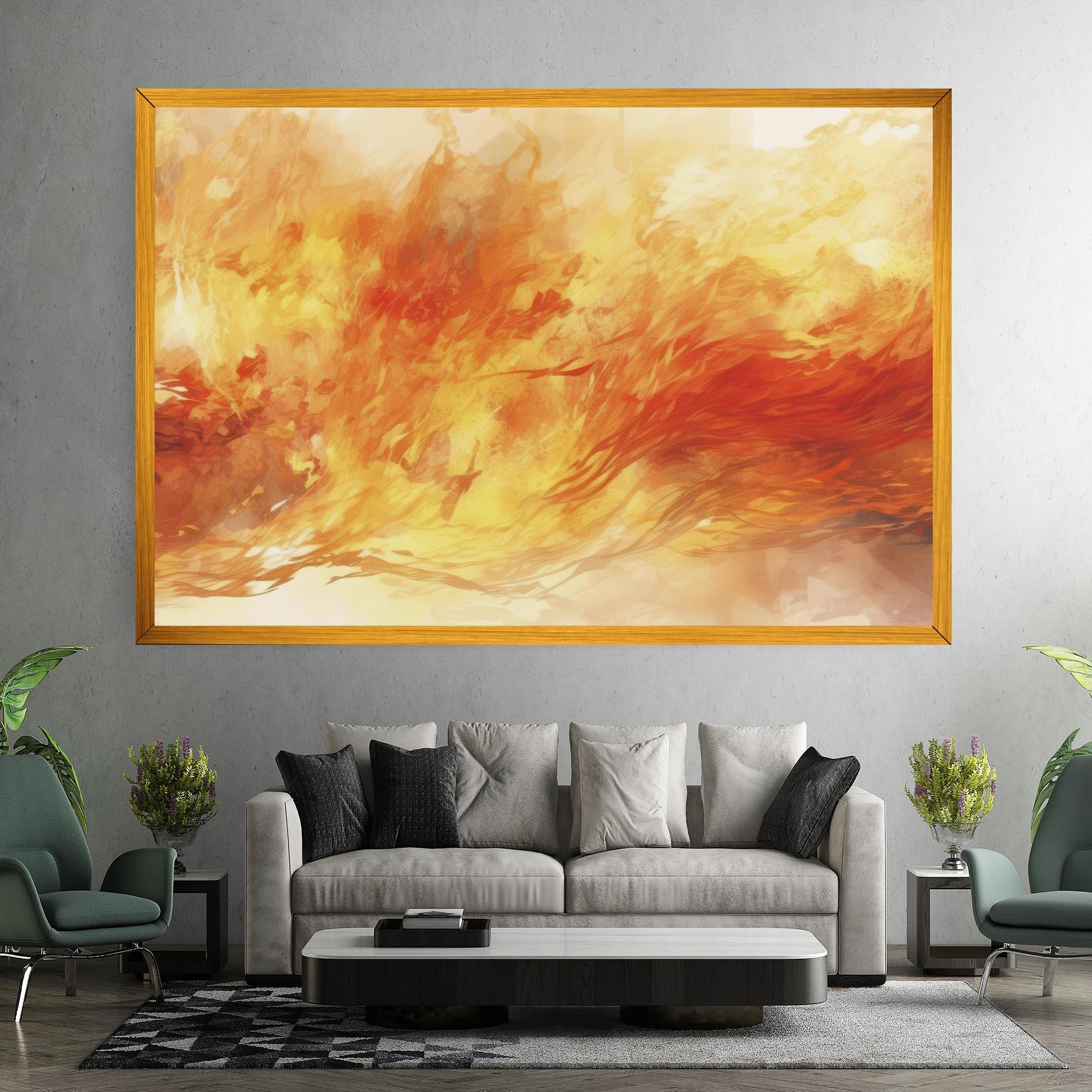 Tablou Canvas Burning Sparkle mockup 7