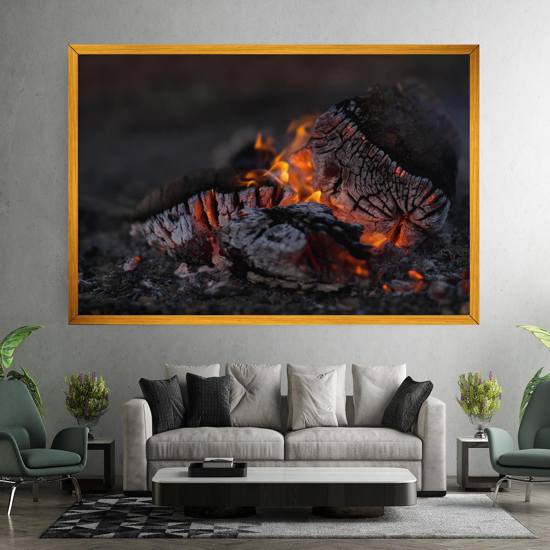 Tablou Canvas Fire Start mockup 7