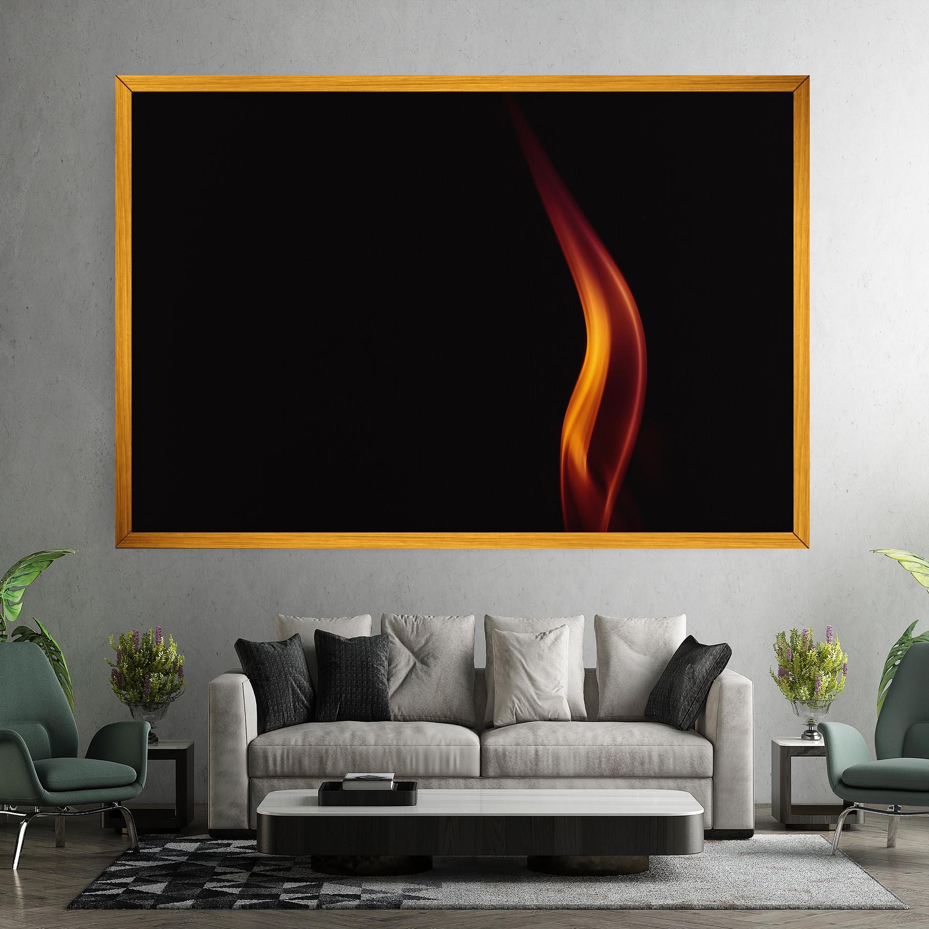 Tablou Canvas Flame Relax mockup 7