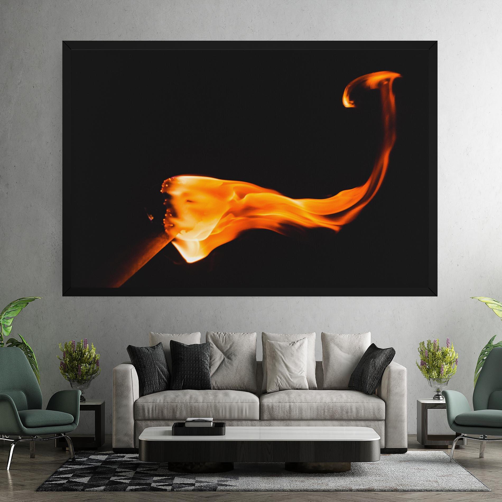 Tablou Canvas Art Fire mockup 7