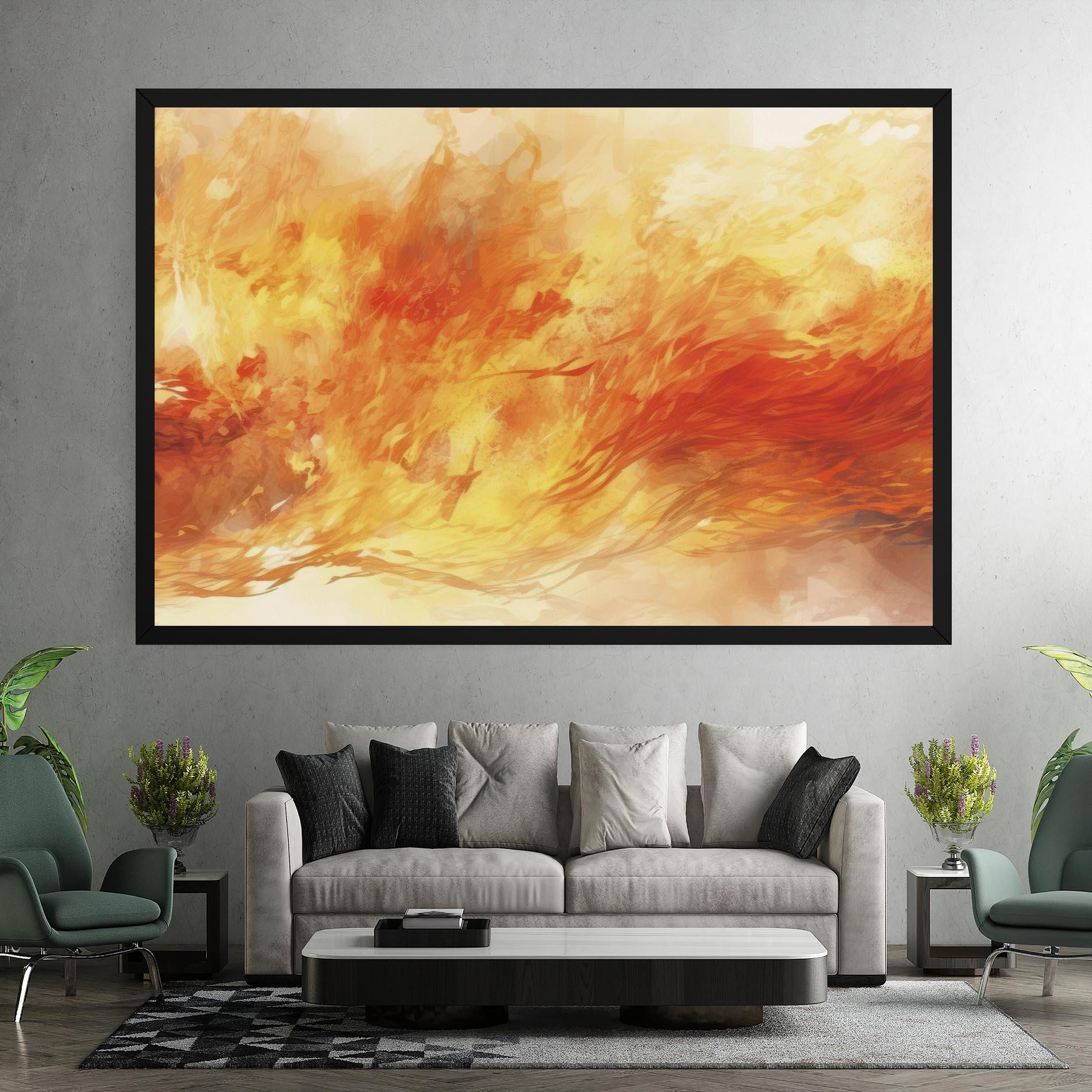 Tablou Canvas Burning Sparkle mockup 7