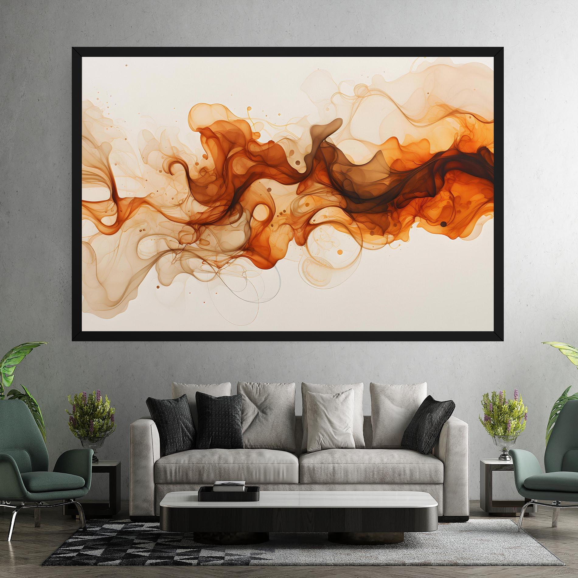 Tablou Canvas Fire Aroma mockup 7