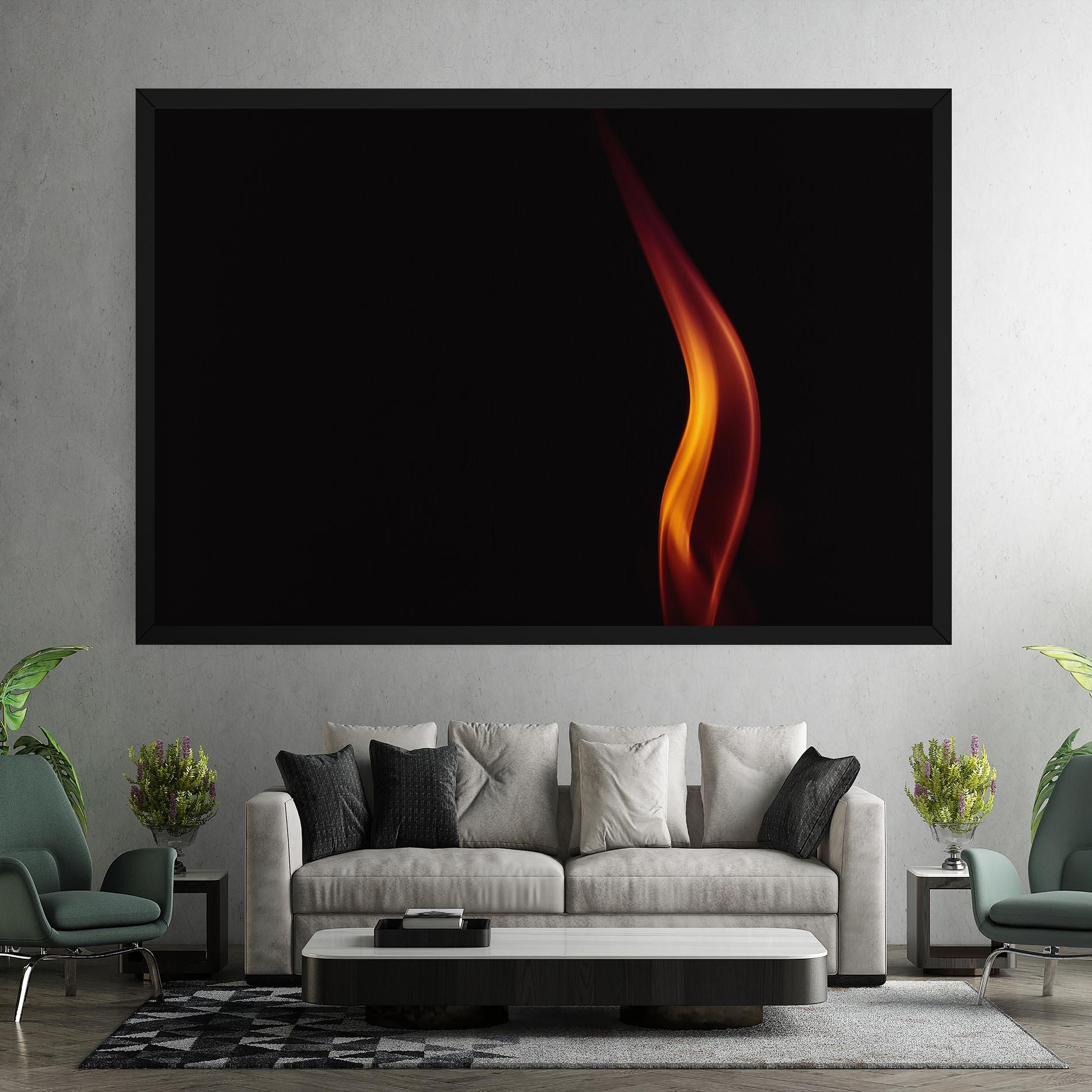 Tablou Canvas Flame Relax mockup 7