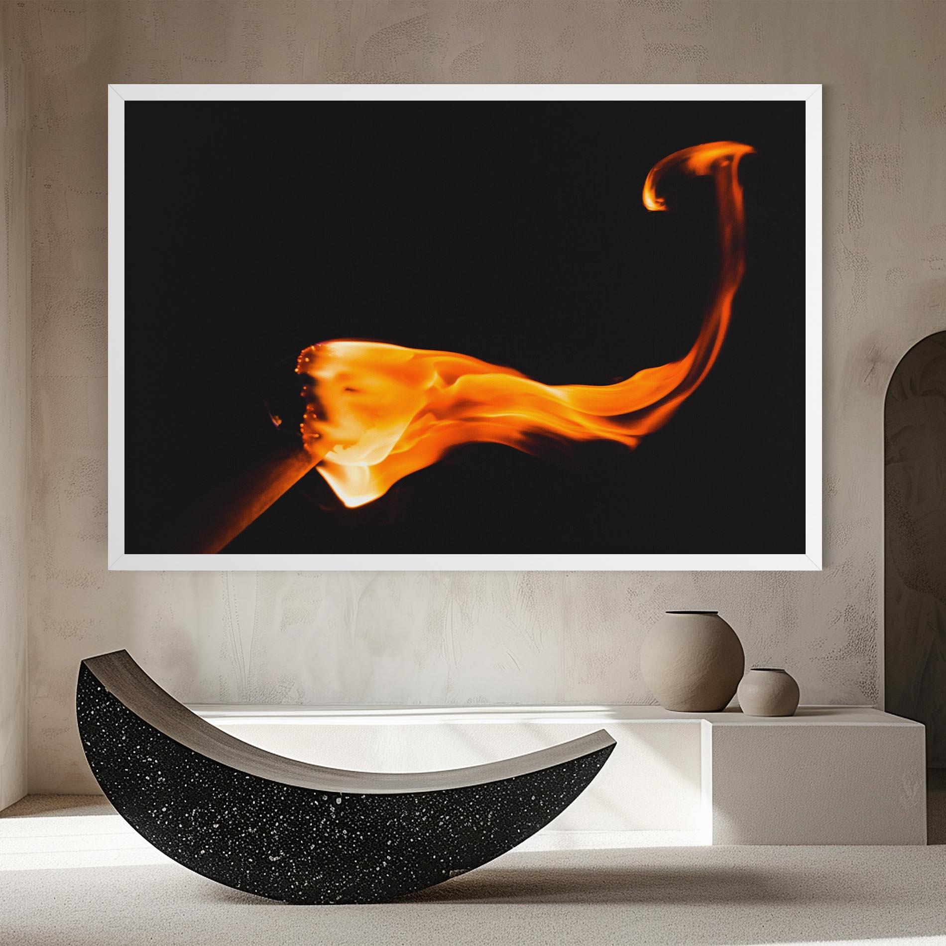 Tablou Canvas Art Fire mockup 8