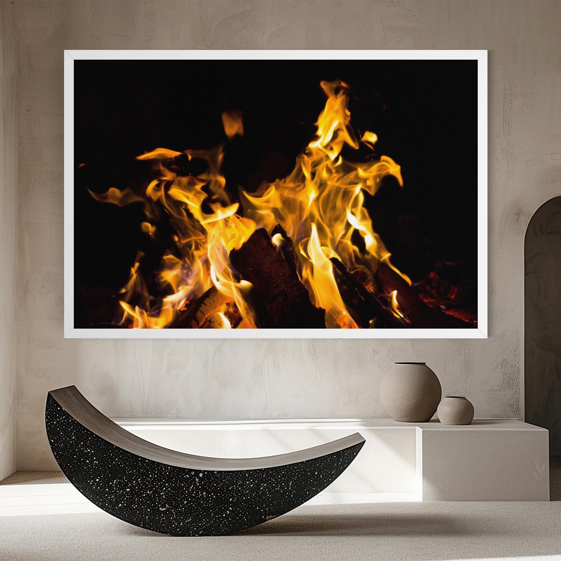 Tablou Canvas Fire Dance mockup 8