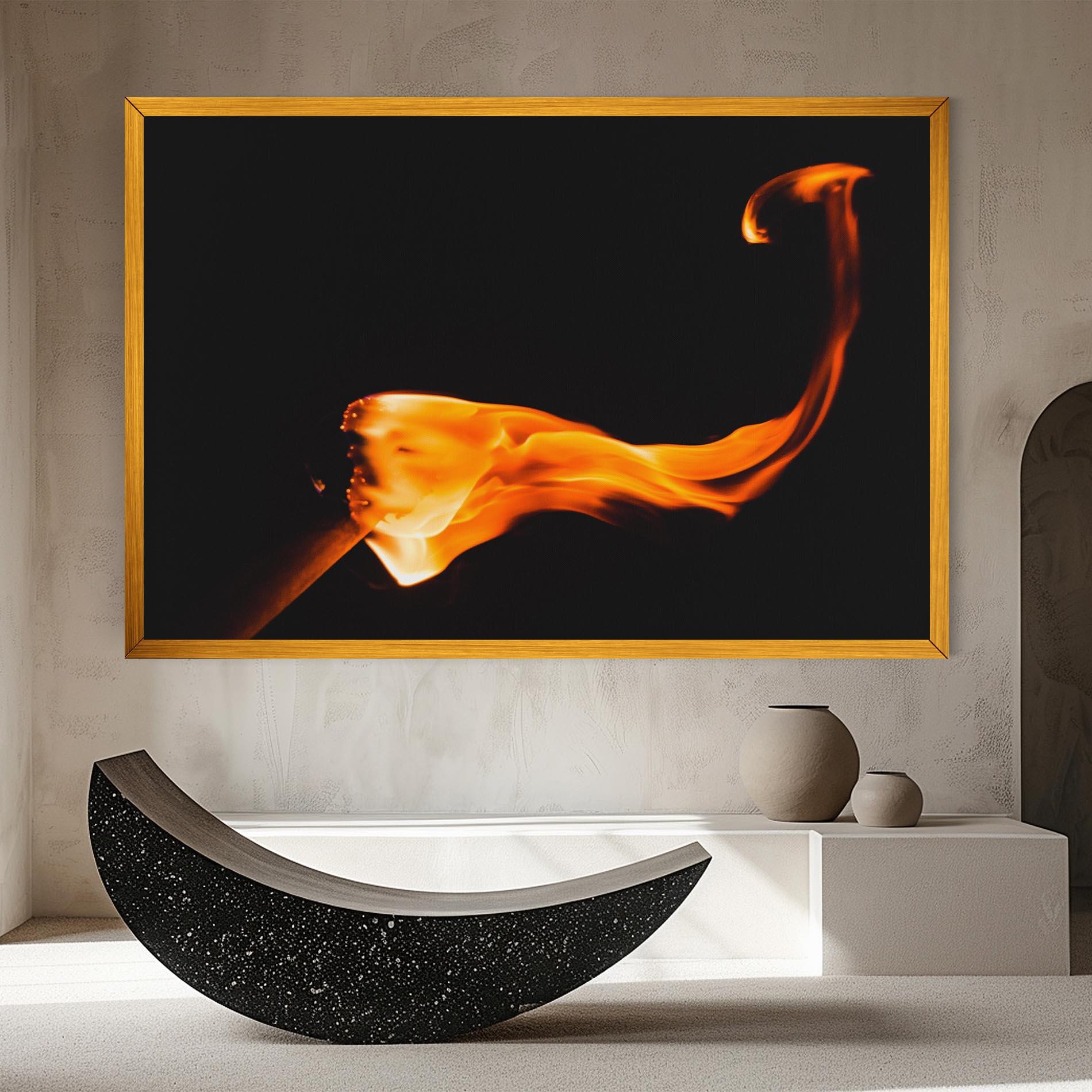 Tablou Canvas Art Fire mockup 8