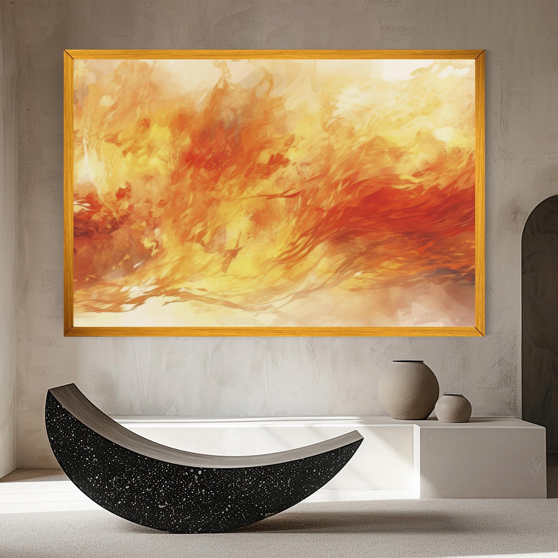 Tablou Canvas Burning Sparkle mockup 8