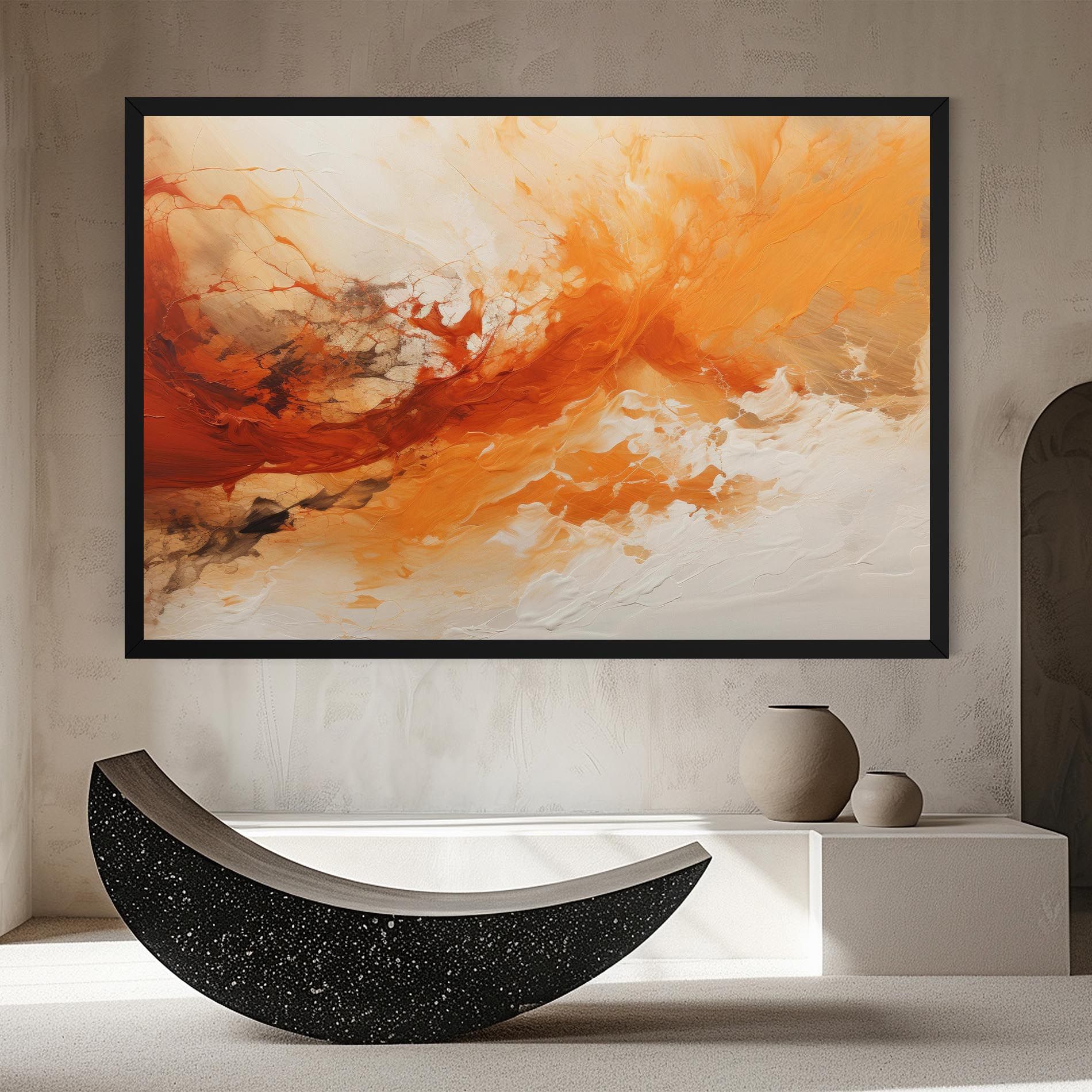 Abstract Fire Painting mockup 8