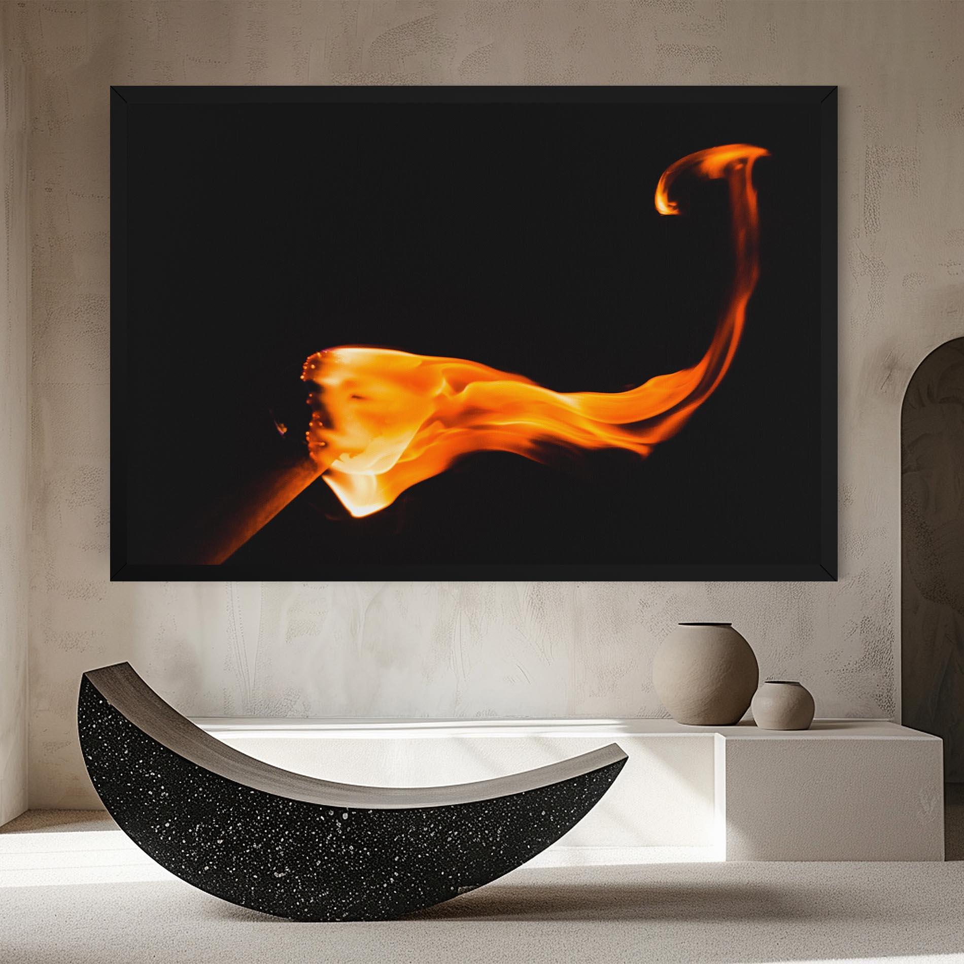 Tablou Canvas Art Fire mockup 8