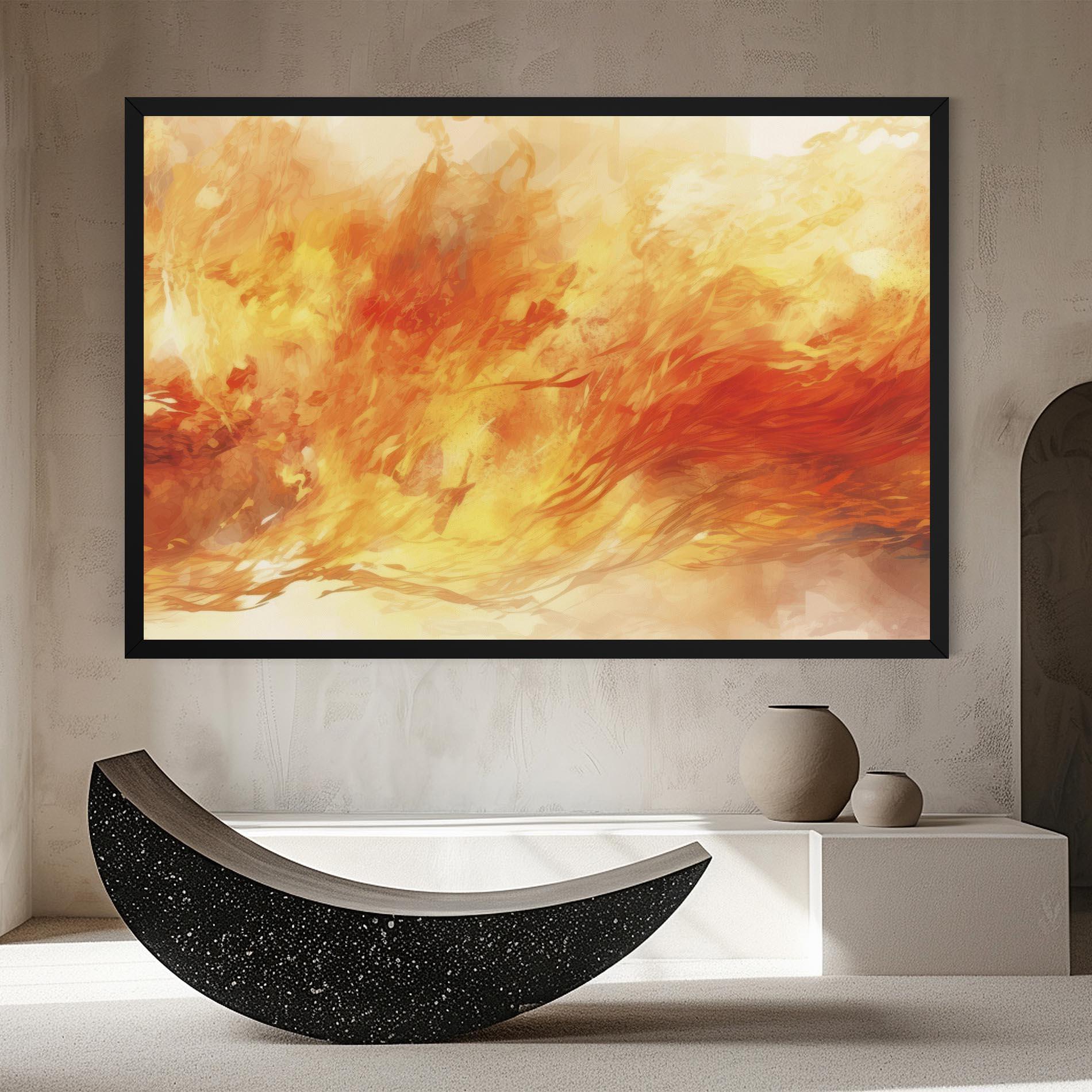 Tablou Canvas Burning Sparkle mockup 8