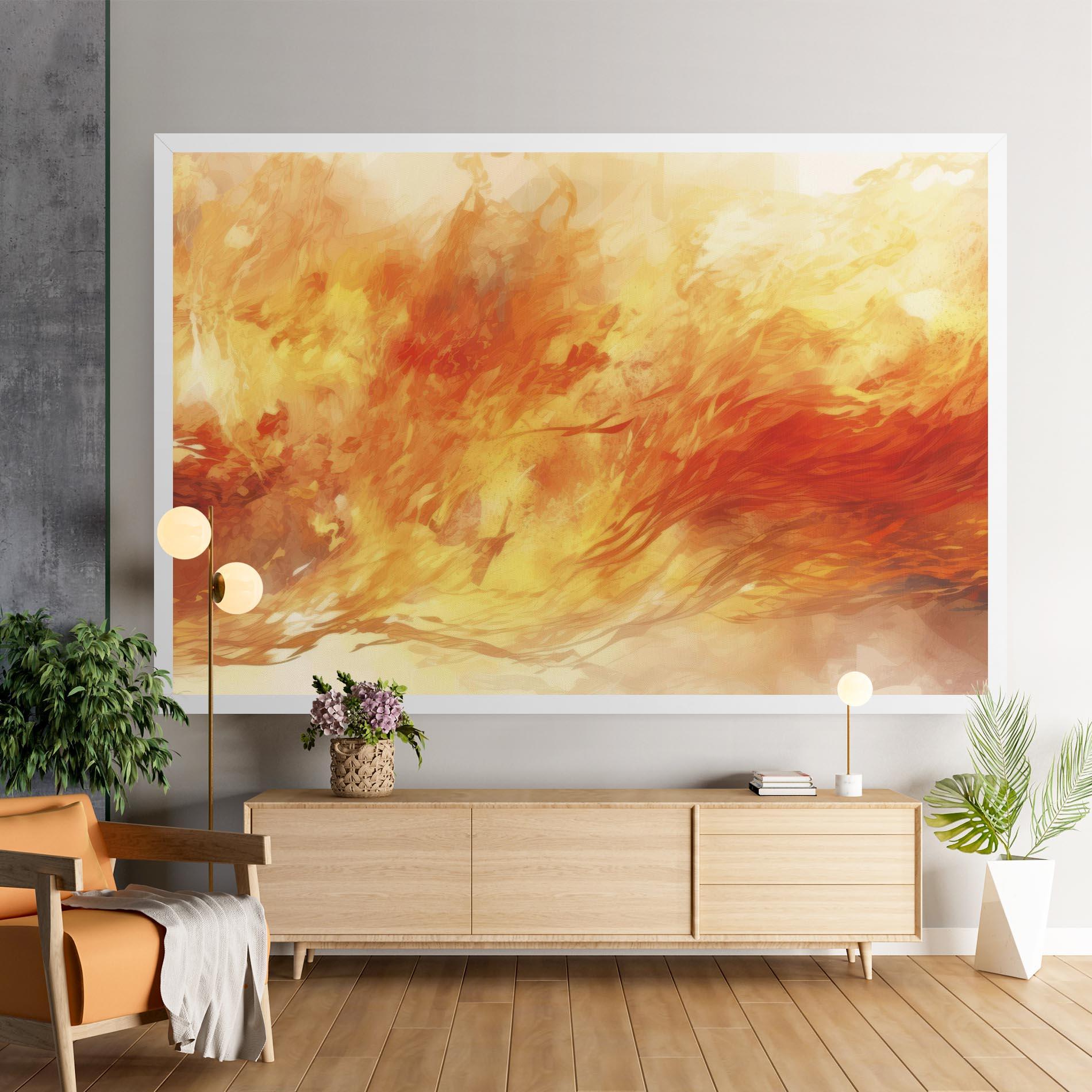 Tablou Canvas Burning Sparkle mockup 9