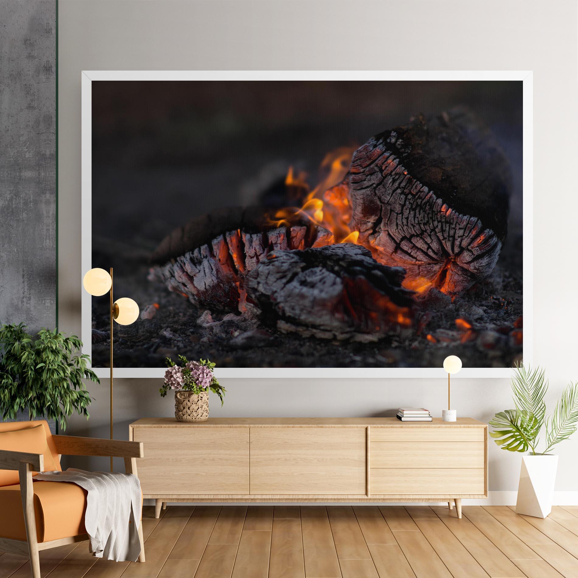 Tablou Canvas Fire Start mockup 9
