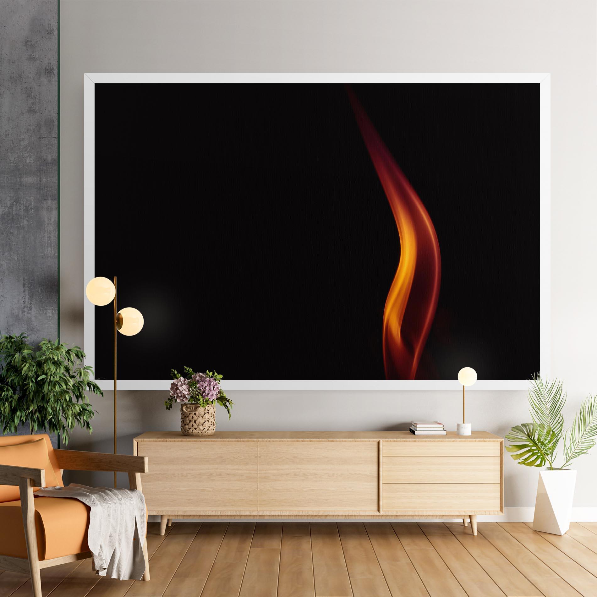 Tablou Canvas Flame Relax mockup 9