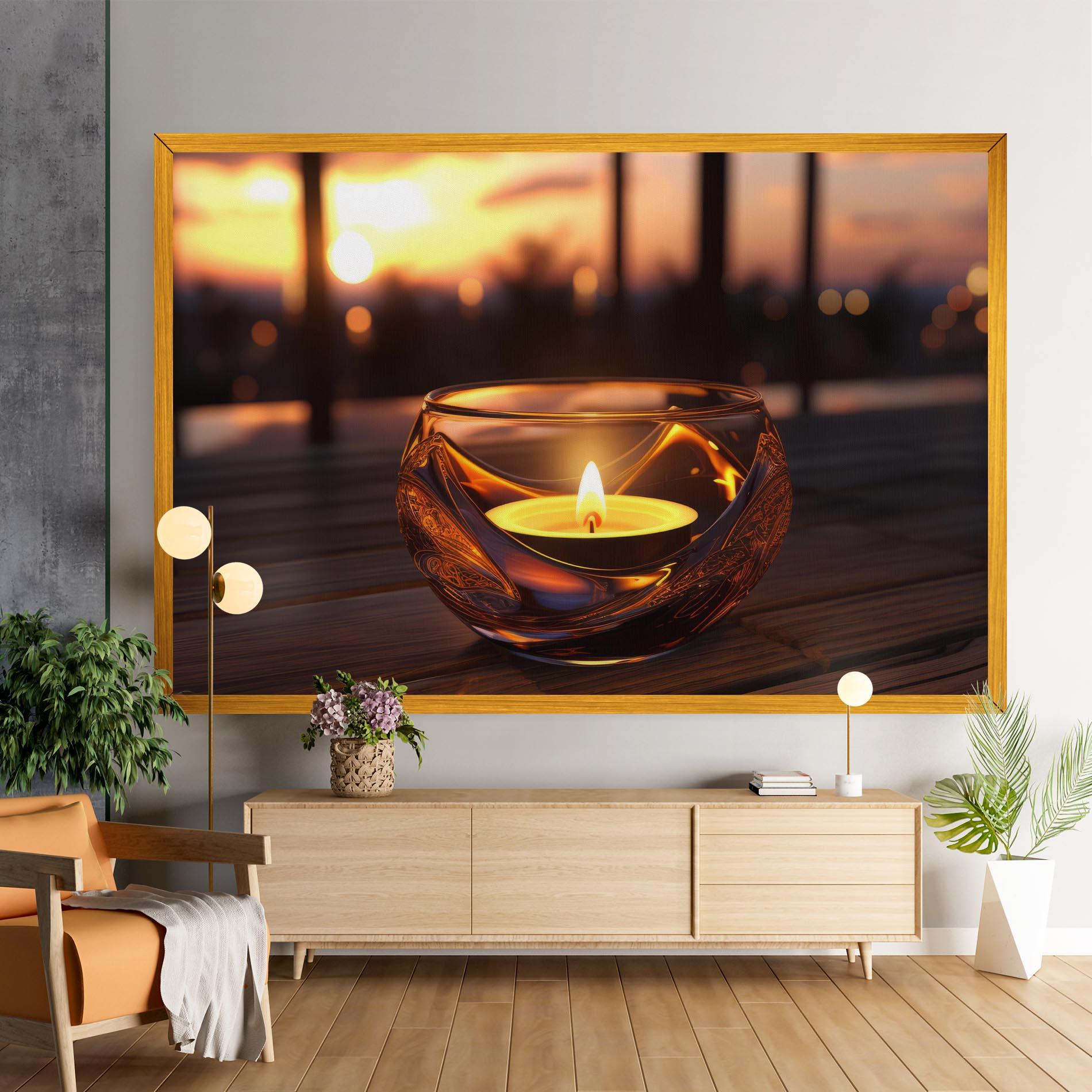 Tablou Canvas Fire Bowl mockup 9