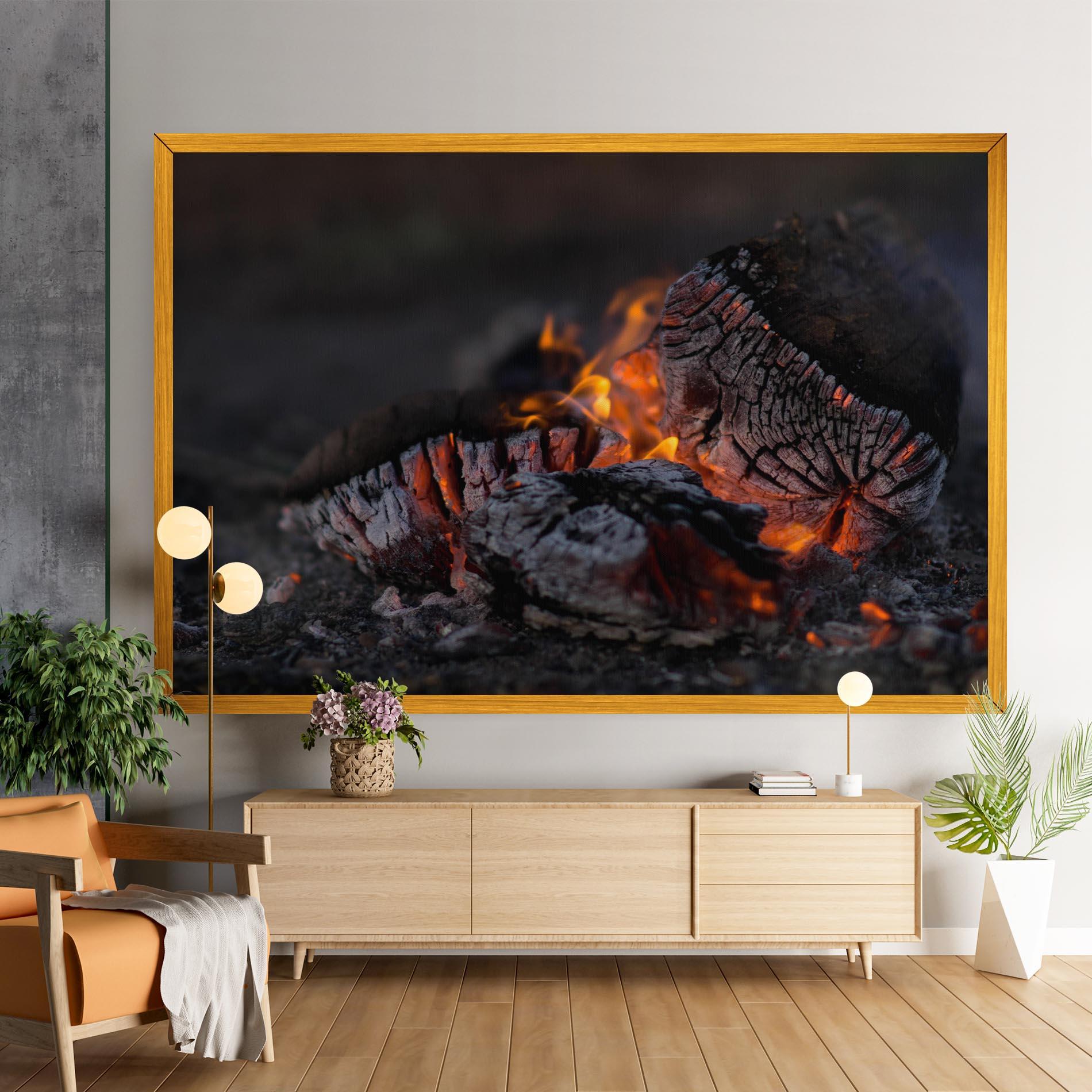 Tablou Canvas Fire Start mockup 9