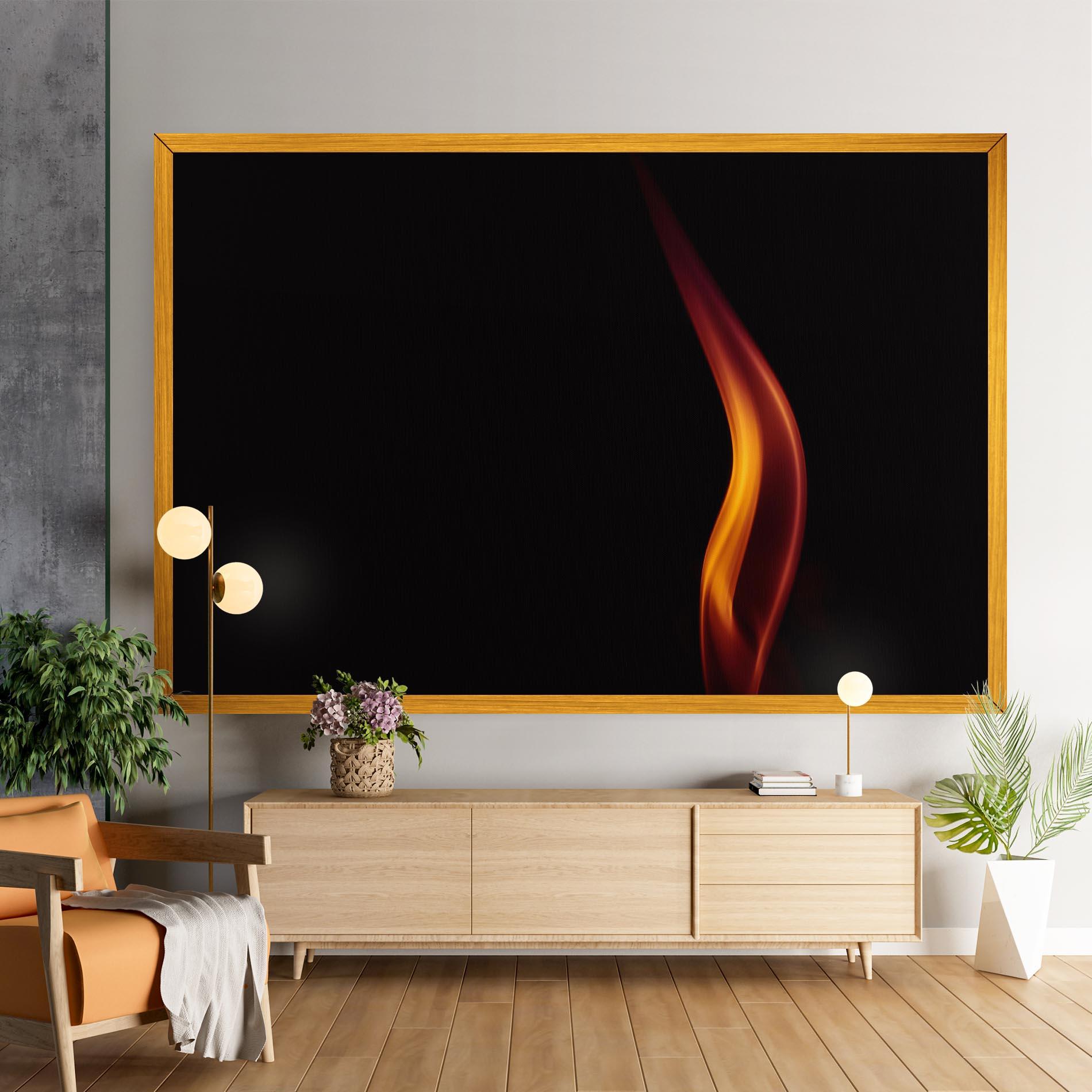 Tablou Canvas Flame Relax mockup 9