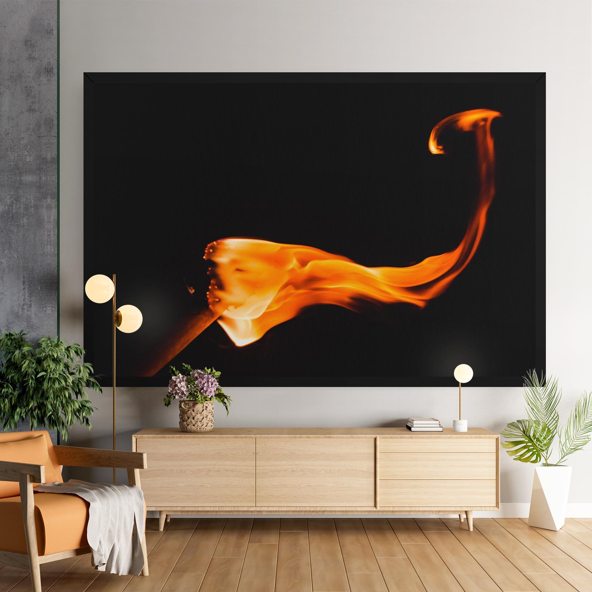 Tablou Canvas Art Fire mockup 9