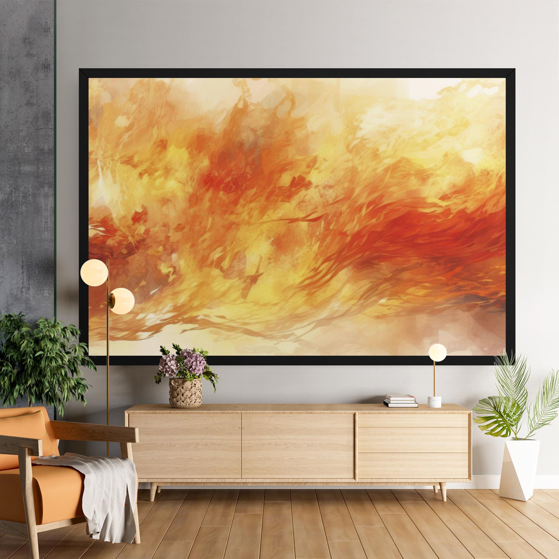 Tablou Canvas Burning Sparkle mockup 9