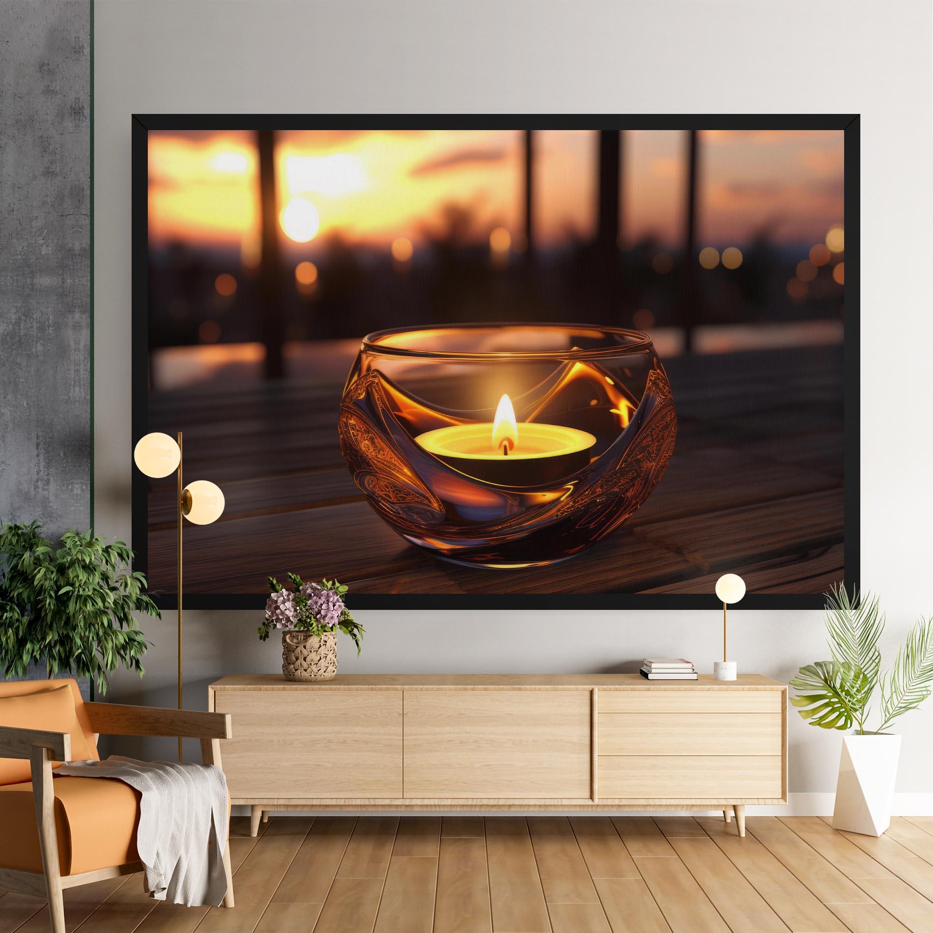 Tablou Canvas Fire Bowl mockup 9