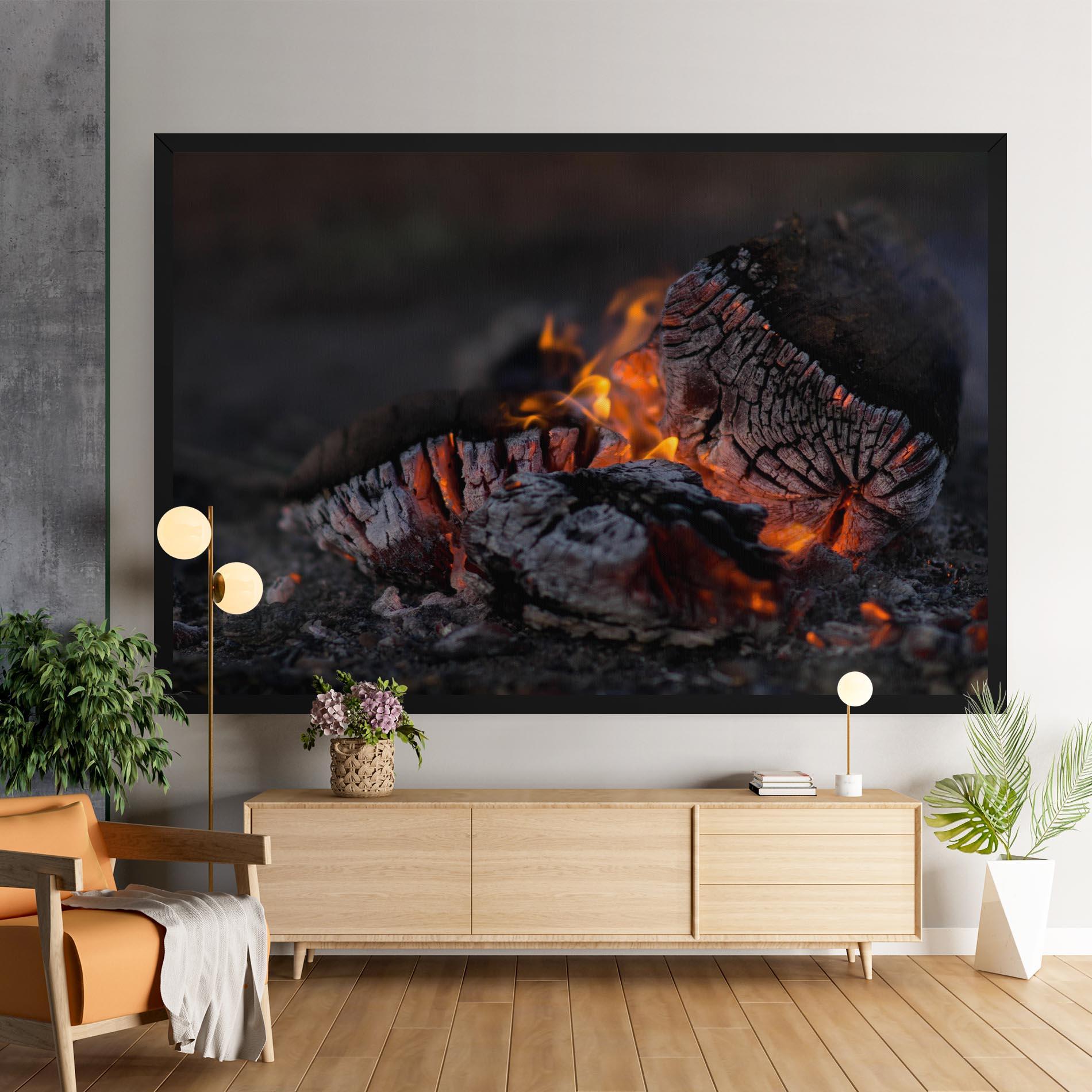 Tablou Canvas Fire Start mockup 9