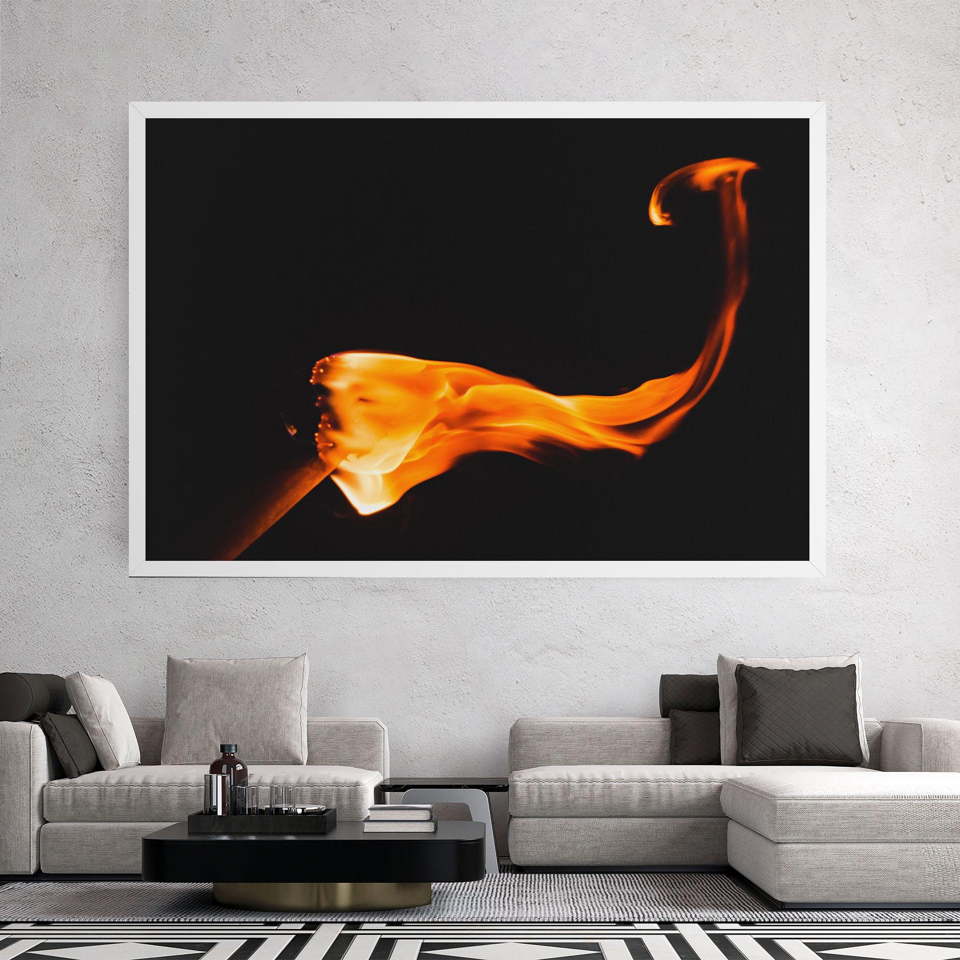 Tablou Canvas Art Fire mockup 2
