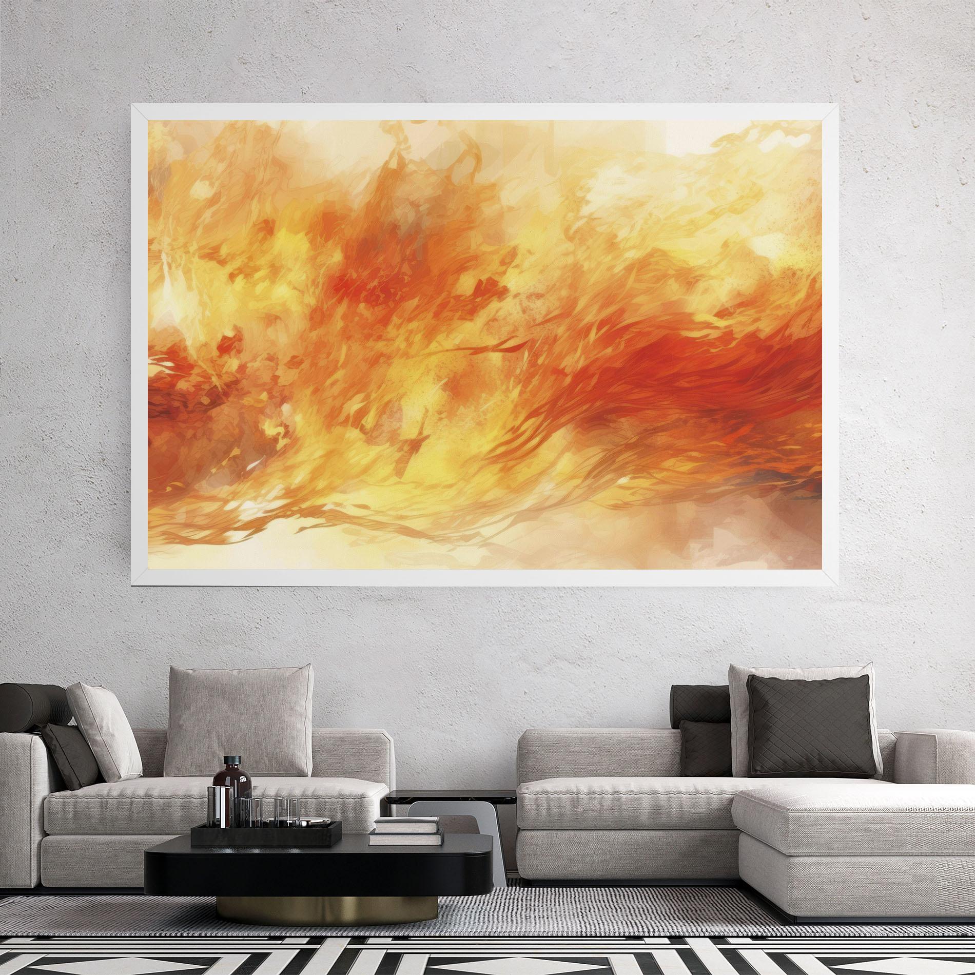 Tablou Canvas Burning Sparkle mockup 2