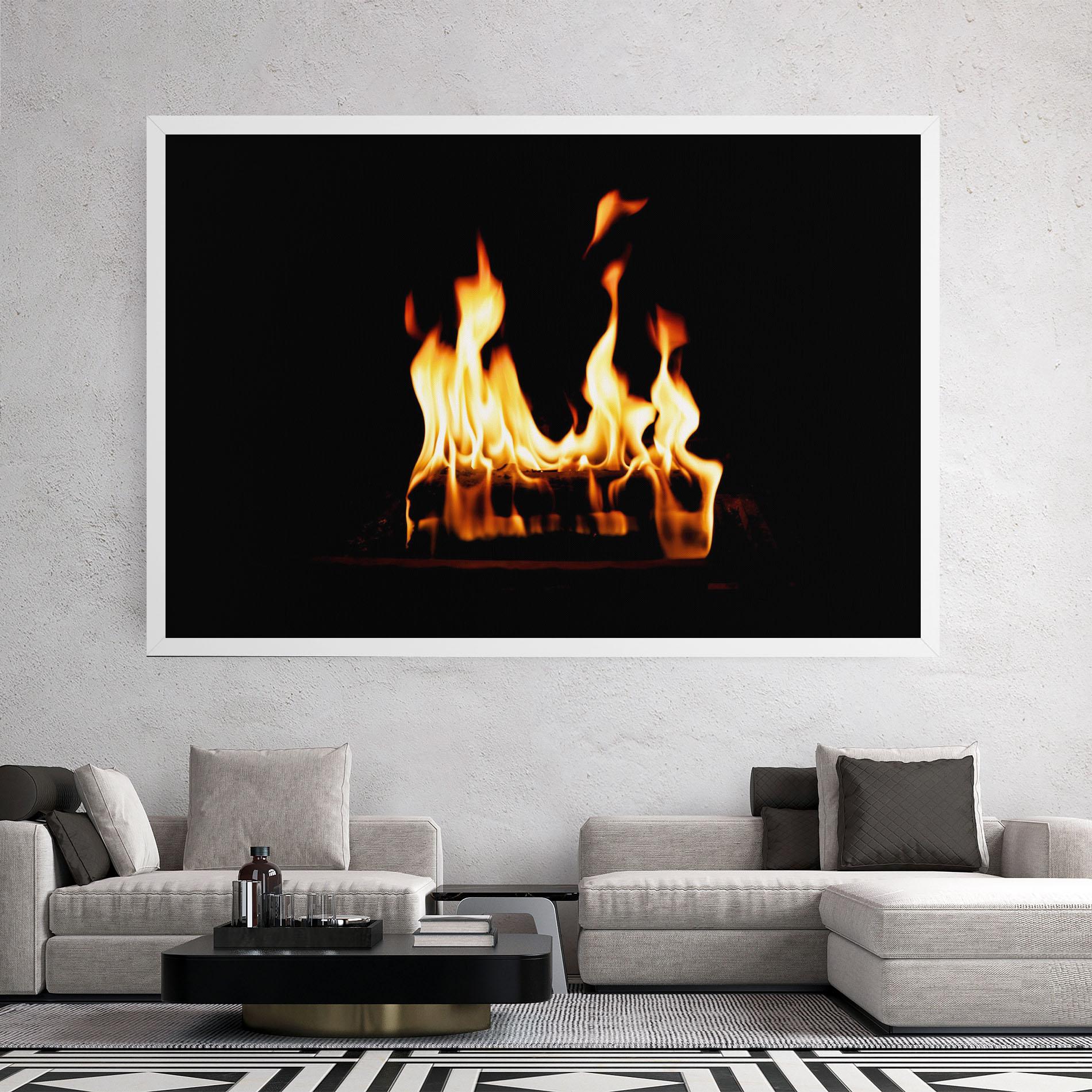 Tablou Canvas Calm Fire mockup 2