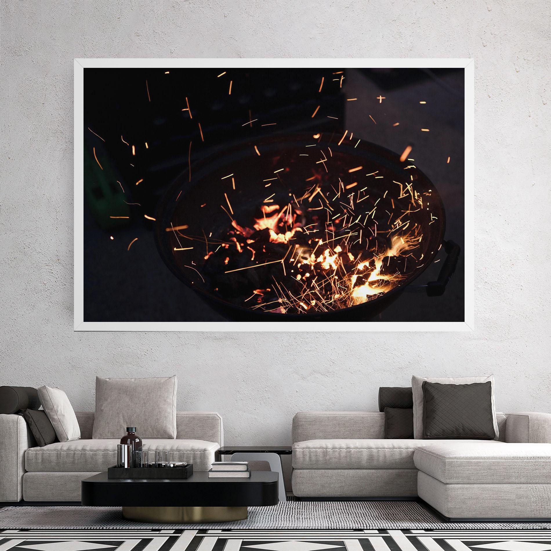 Tablou Canvas Fire Little Lights mockup 2