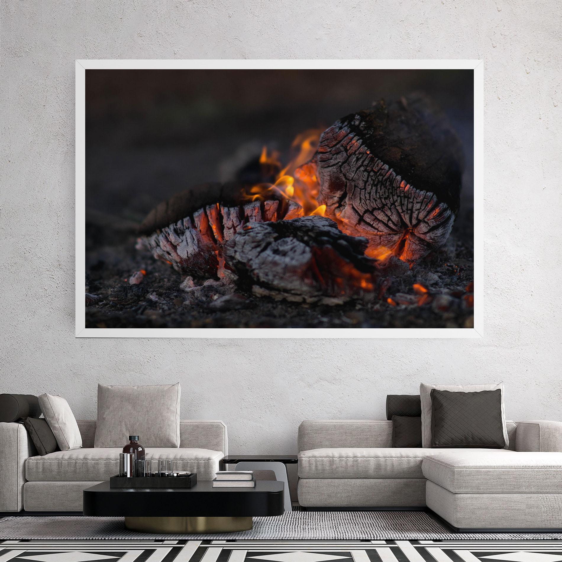 Tablou Canvas Fire Start mockup 2