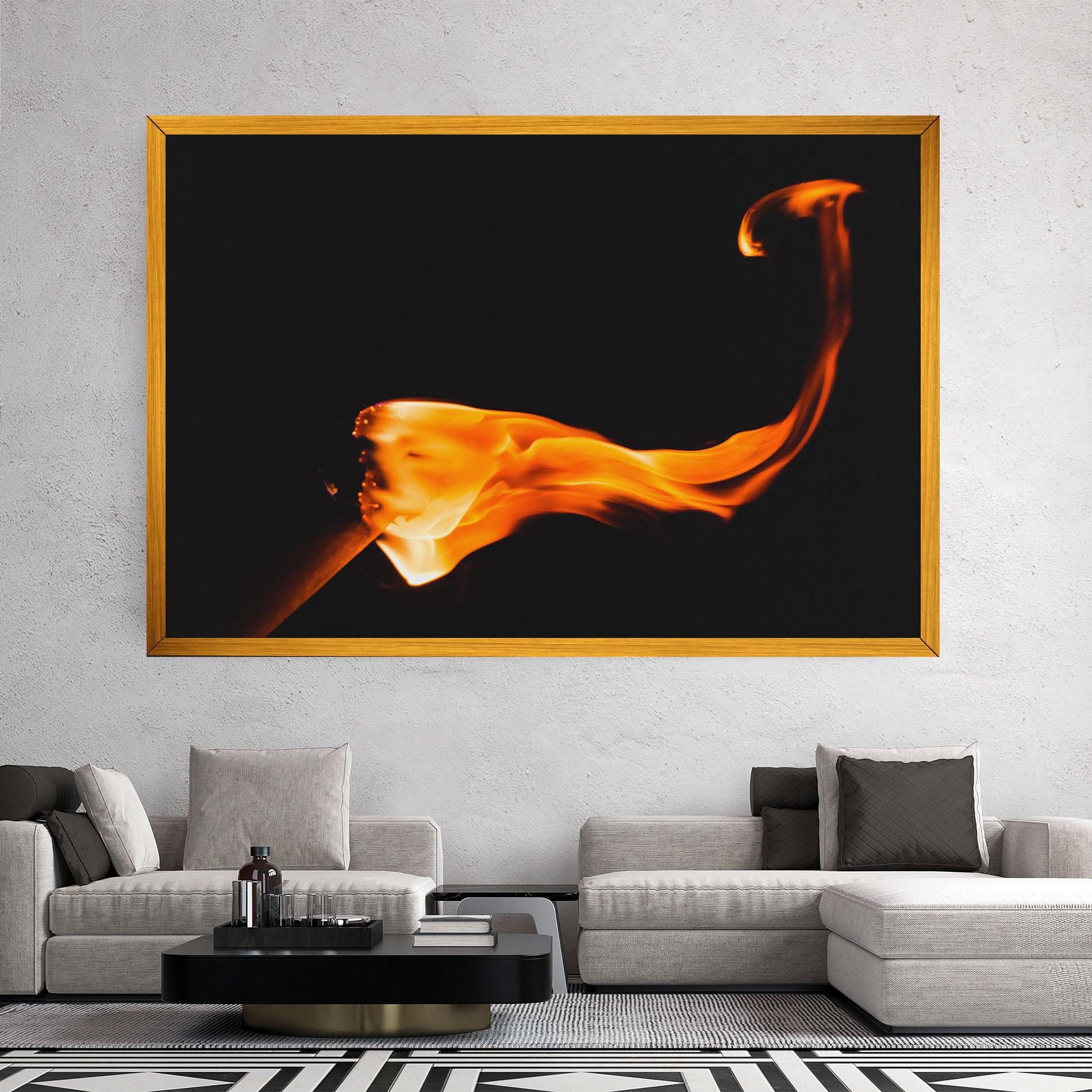 Tablou Canvas Art Fire mockup 2