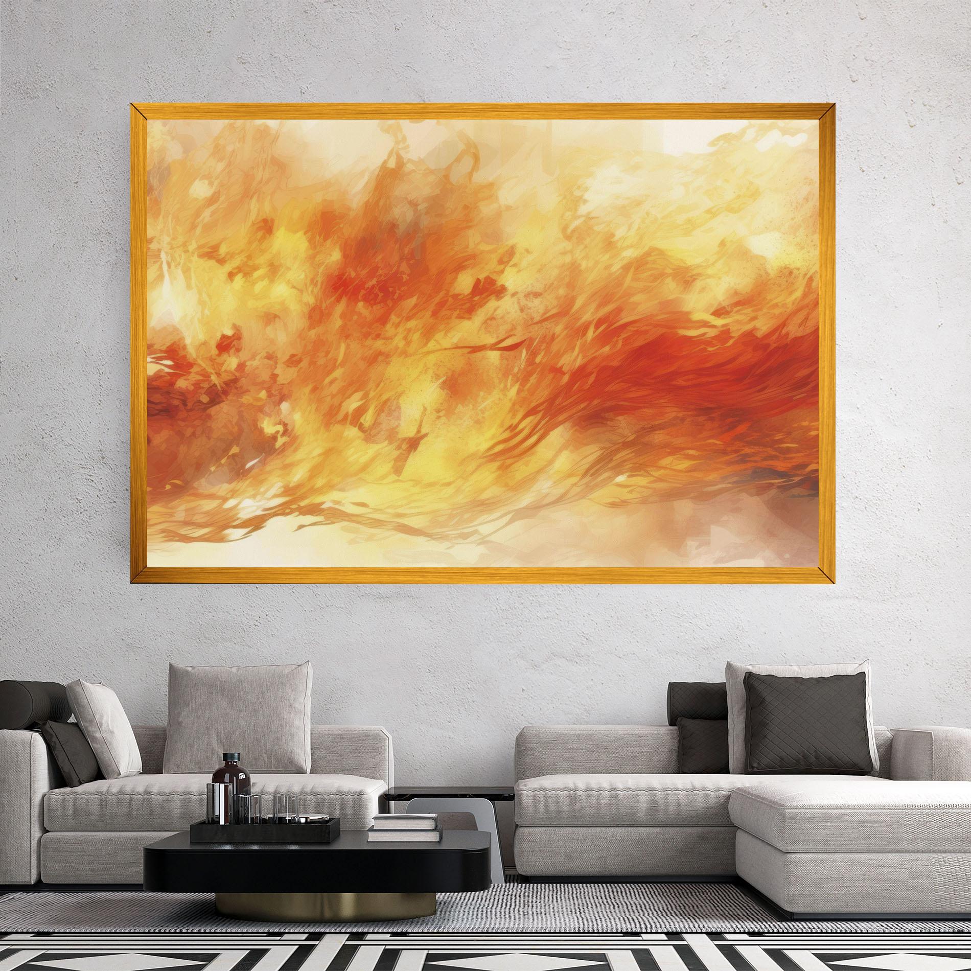 Tablou Canvas Burning Sparkle mockup 2