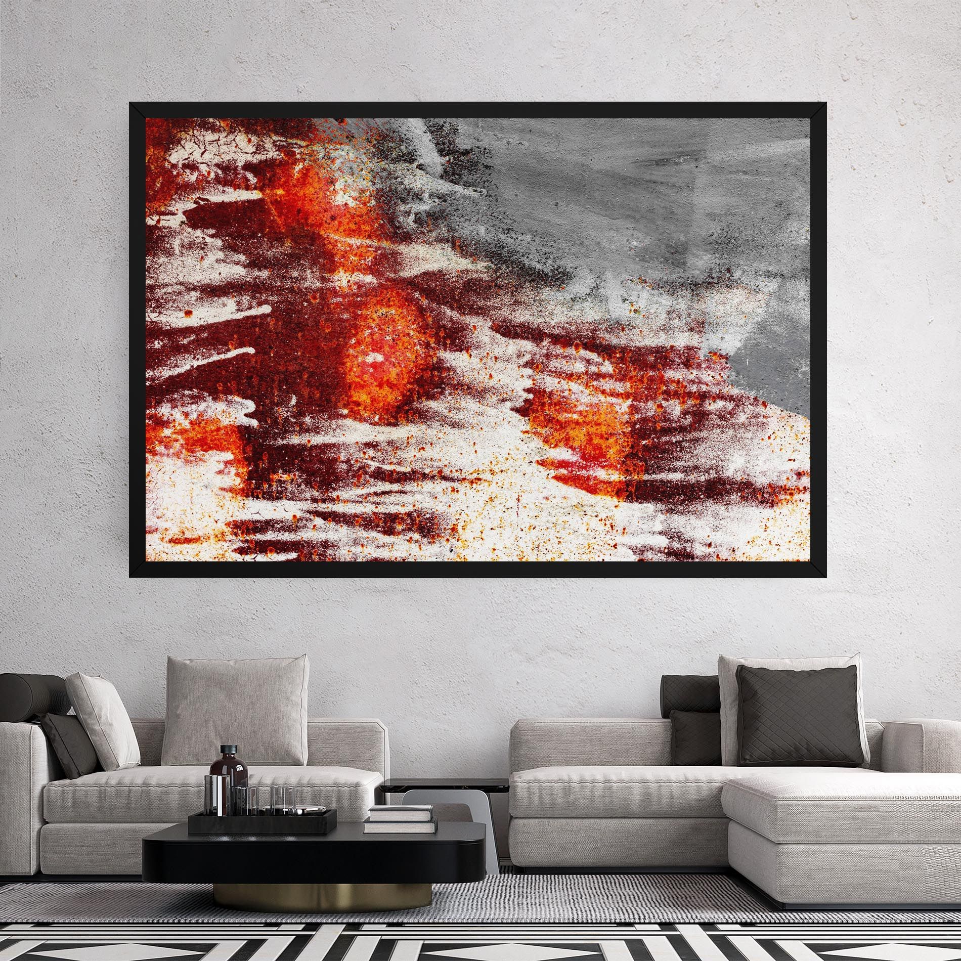 Burning Sign mockup 2