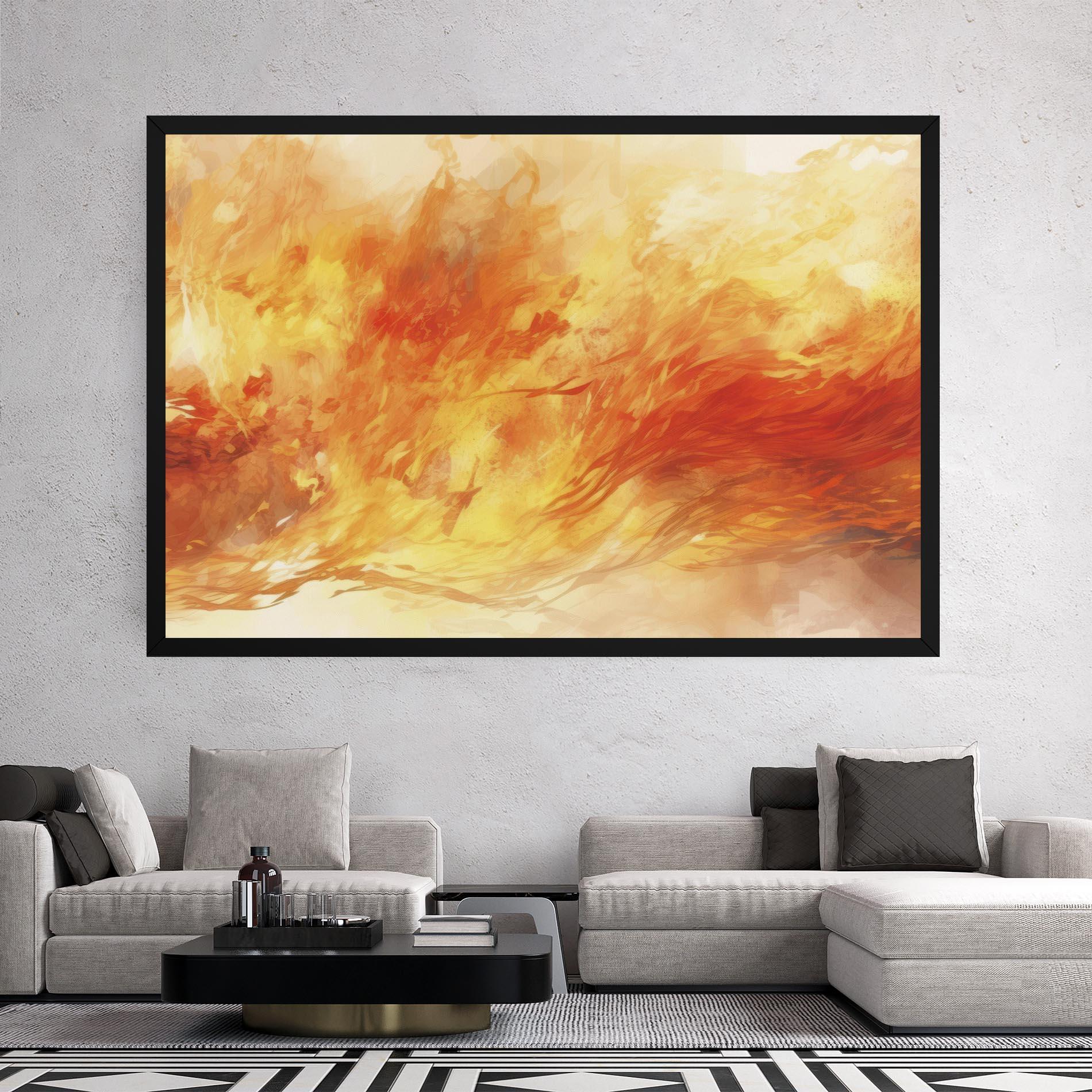 Tablou Canvas Burning Sparkle mockup 2