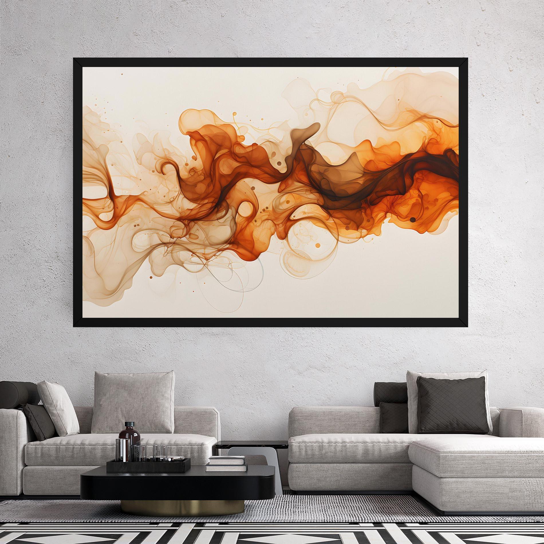 Tablou Canvas Fire Aroma mockup 2