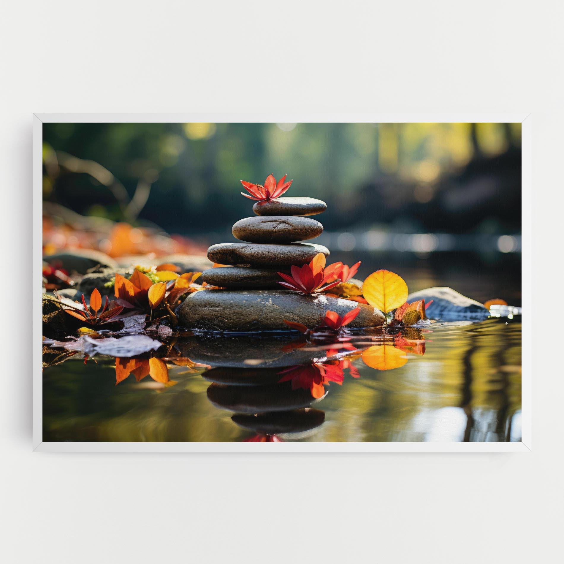 Tablou Canvas Autumn Stones mockup 0