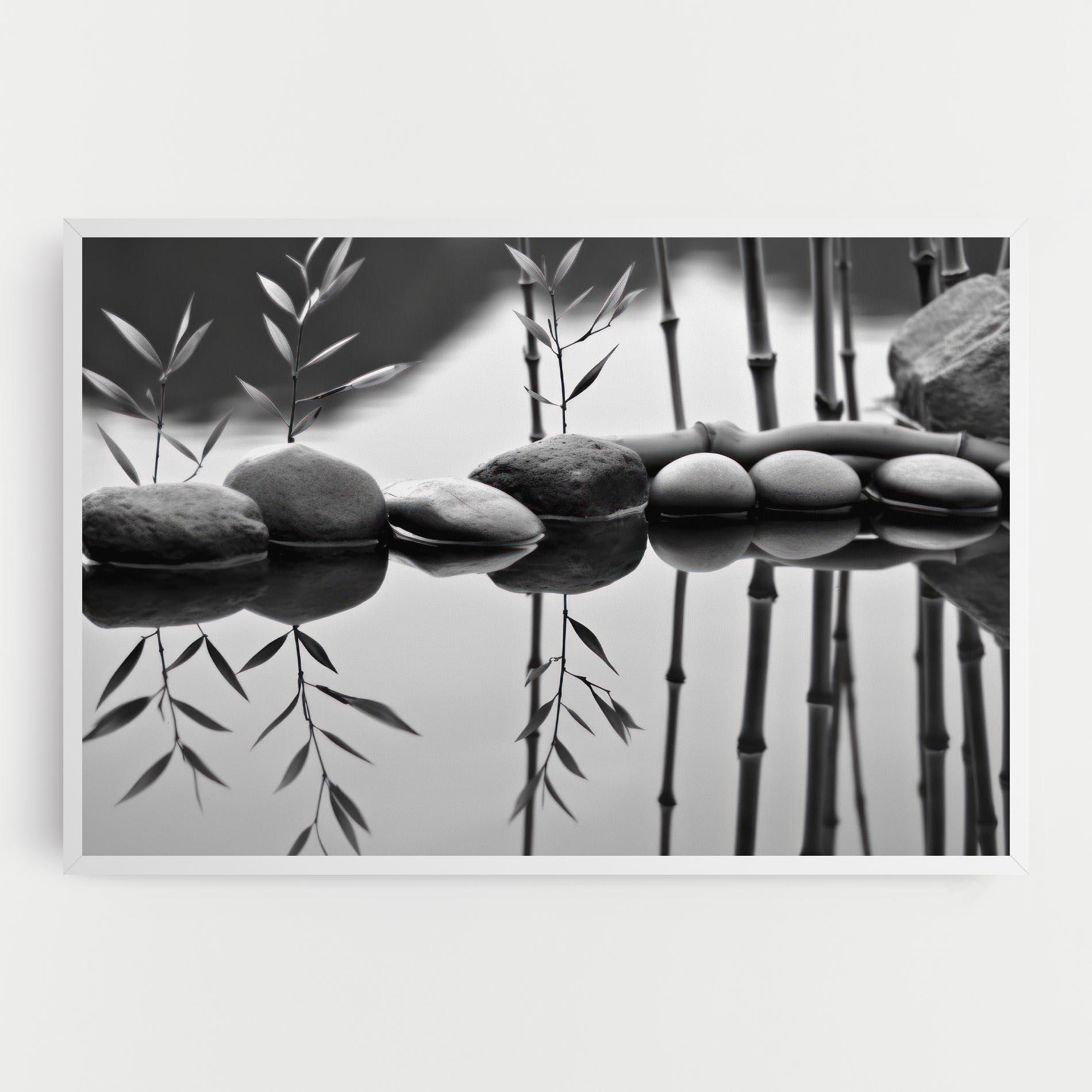 Tablou Canvas Bamboo Lake mockup 0