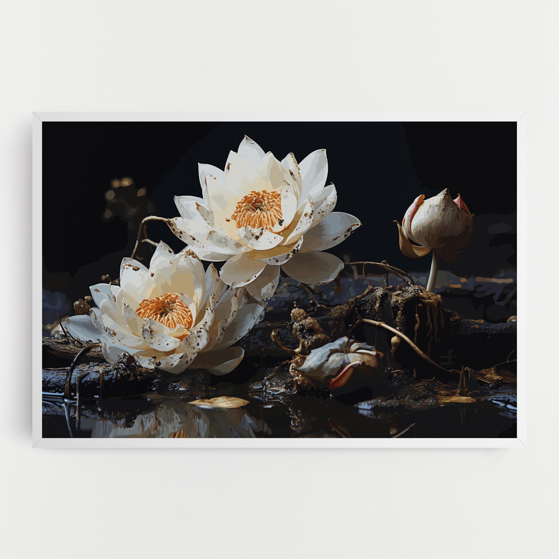 Tablou Canvas Beautiful White Nature mockup 0