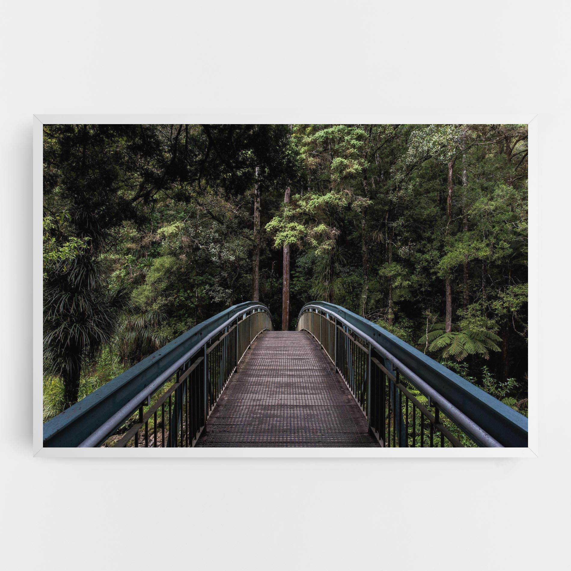 Tablou Canvas Nature Bridge mockup 0
