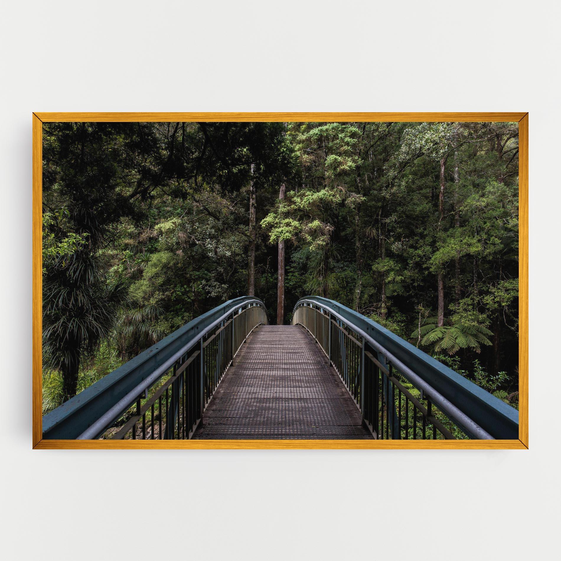 Tablou Canvas Nature Bridge mockup 0