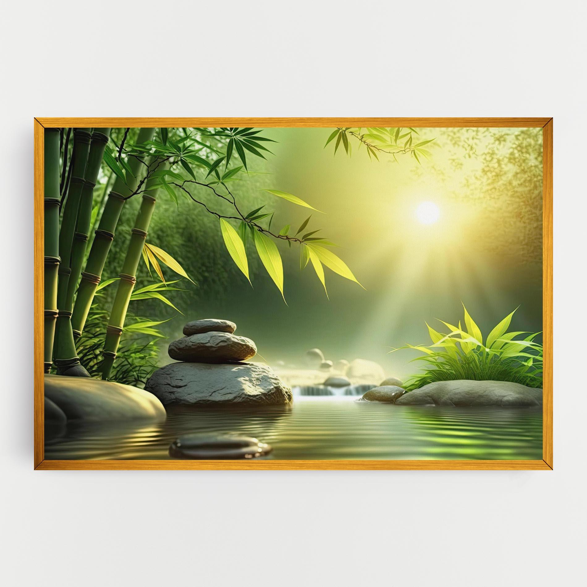 Tablou Canvas Relaxing Spa Nature mockup 0