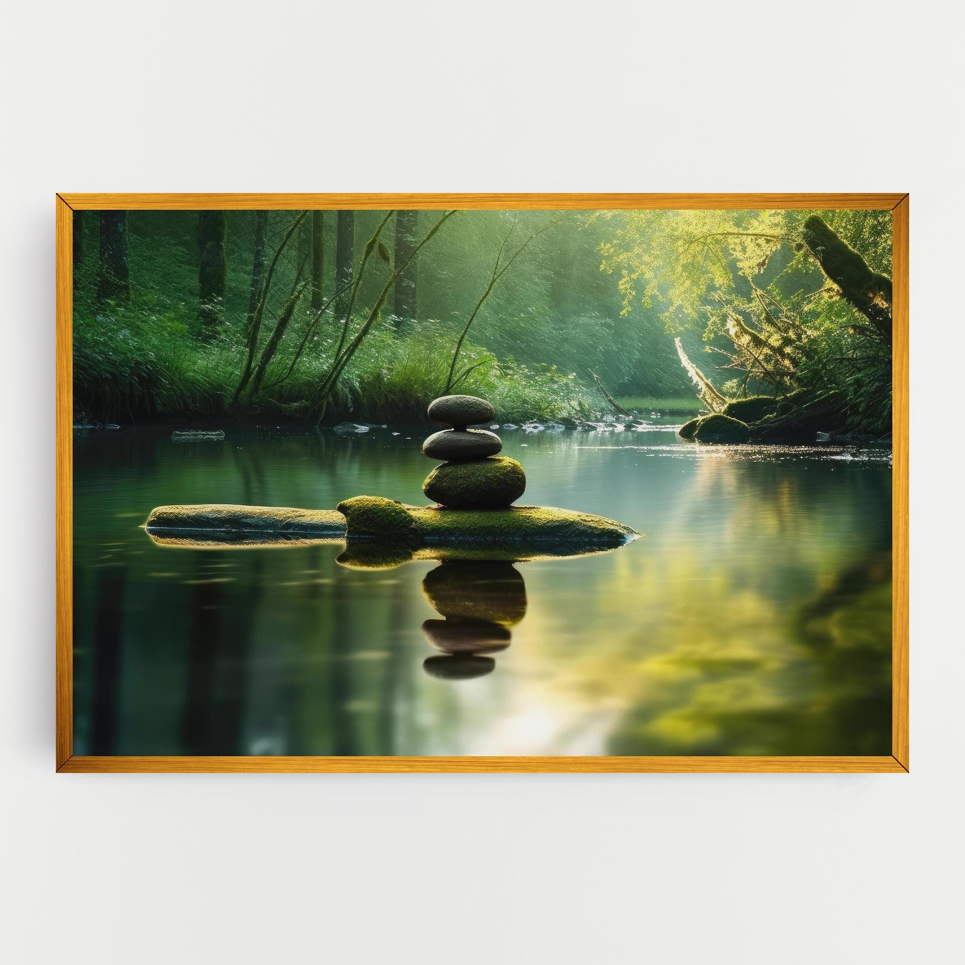 Tablou Canvas Spiritual Stones mockup 0