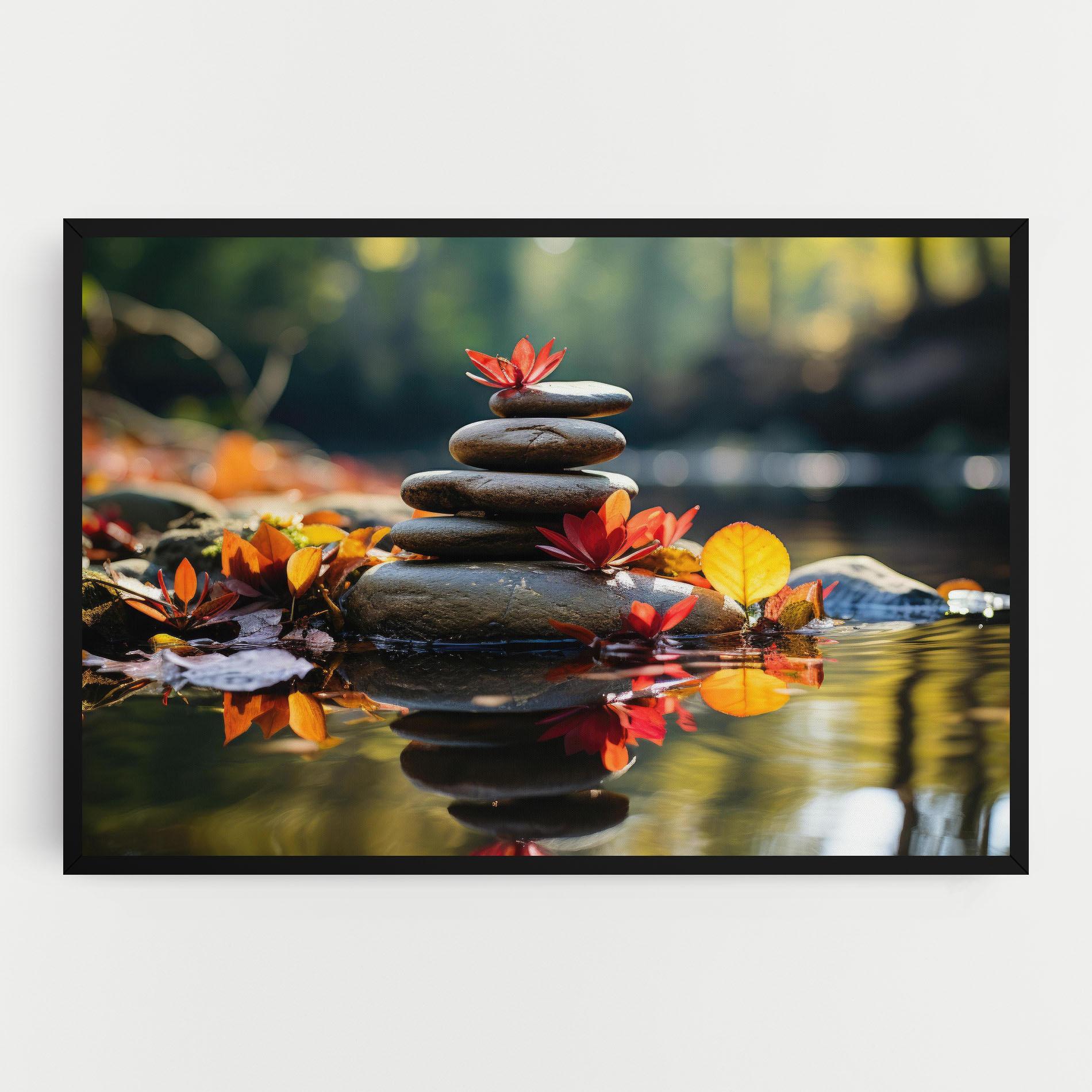Tablou Canvas Autumn Stones mockup 0