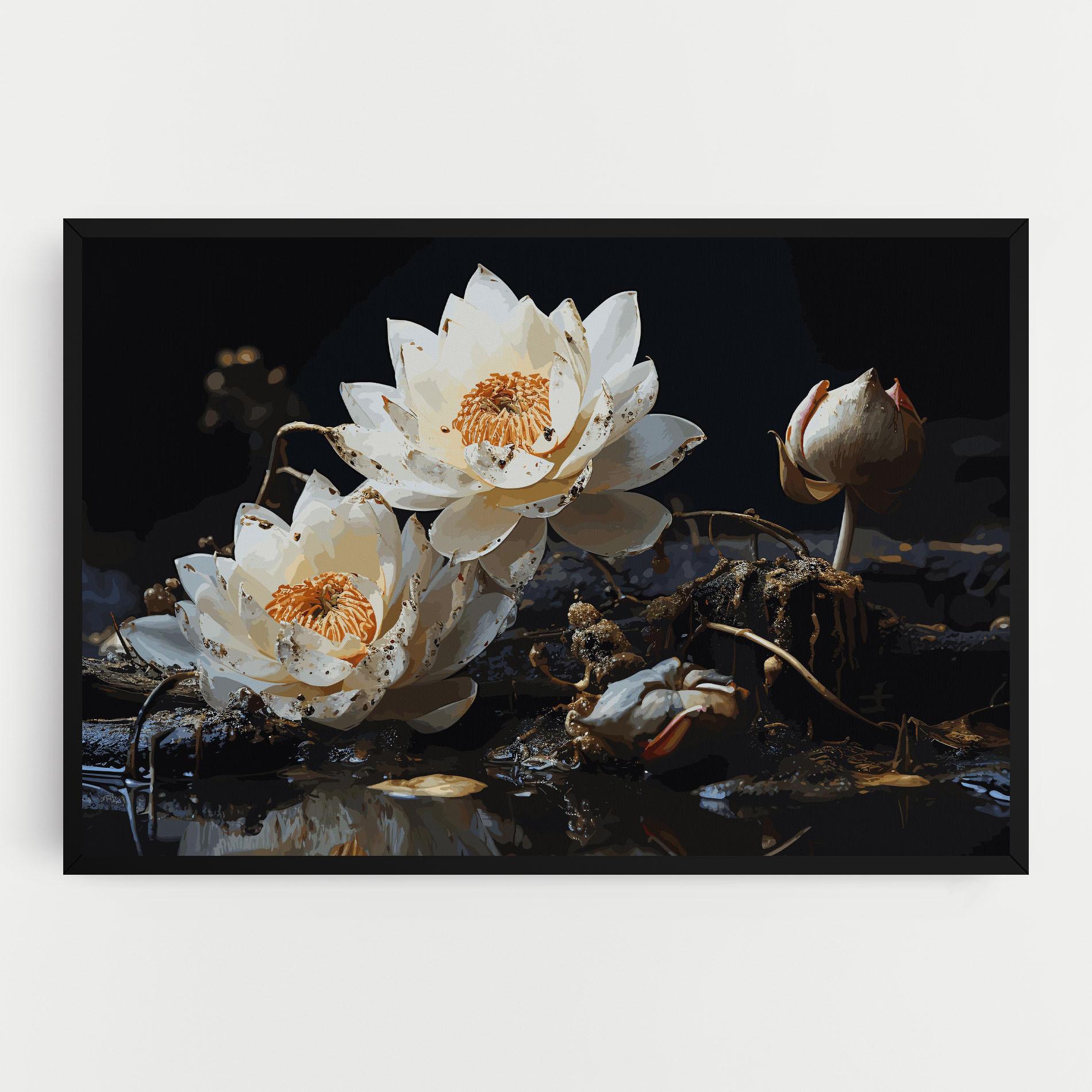 Tablou Canvas Beautiful White Nature mockup 0