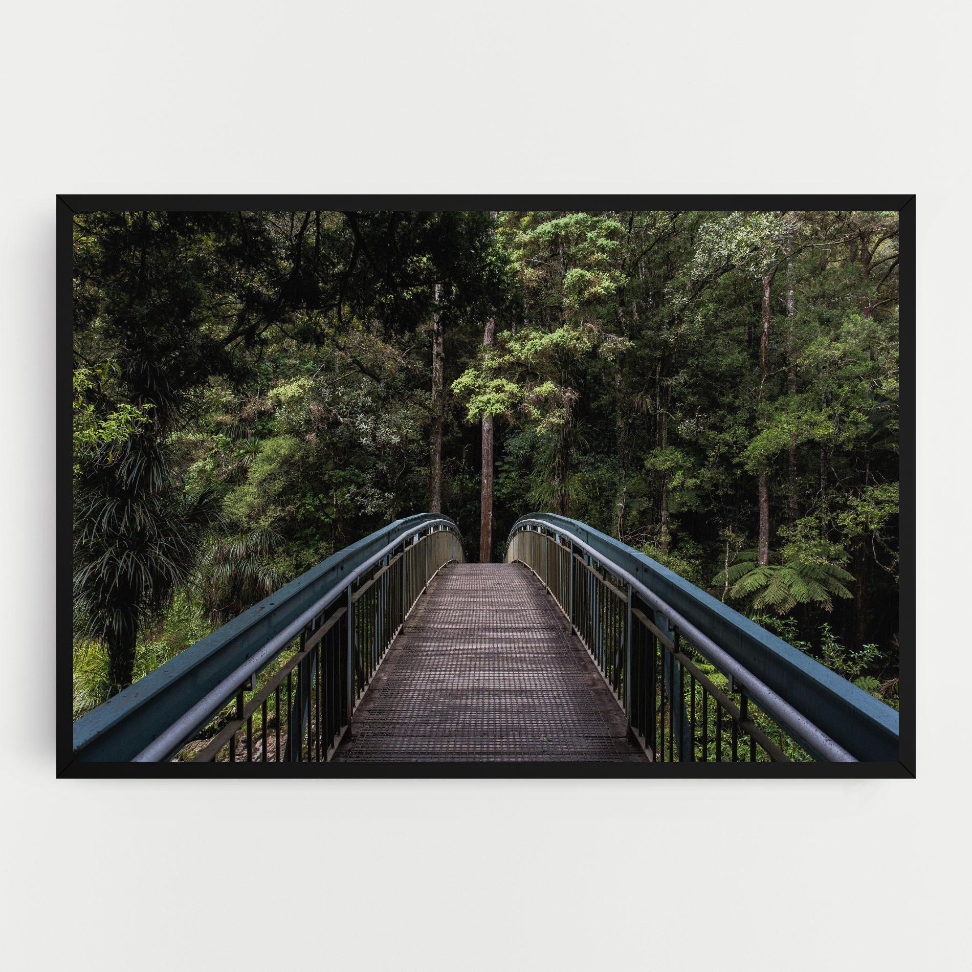 Tablou Canvas Nature Bridge mockup 0