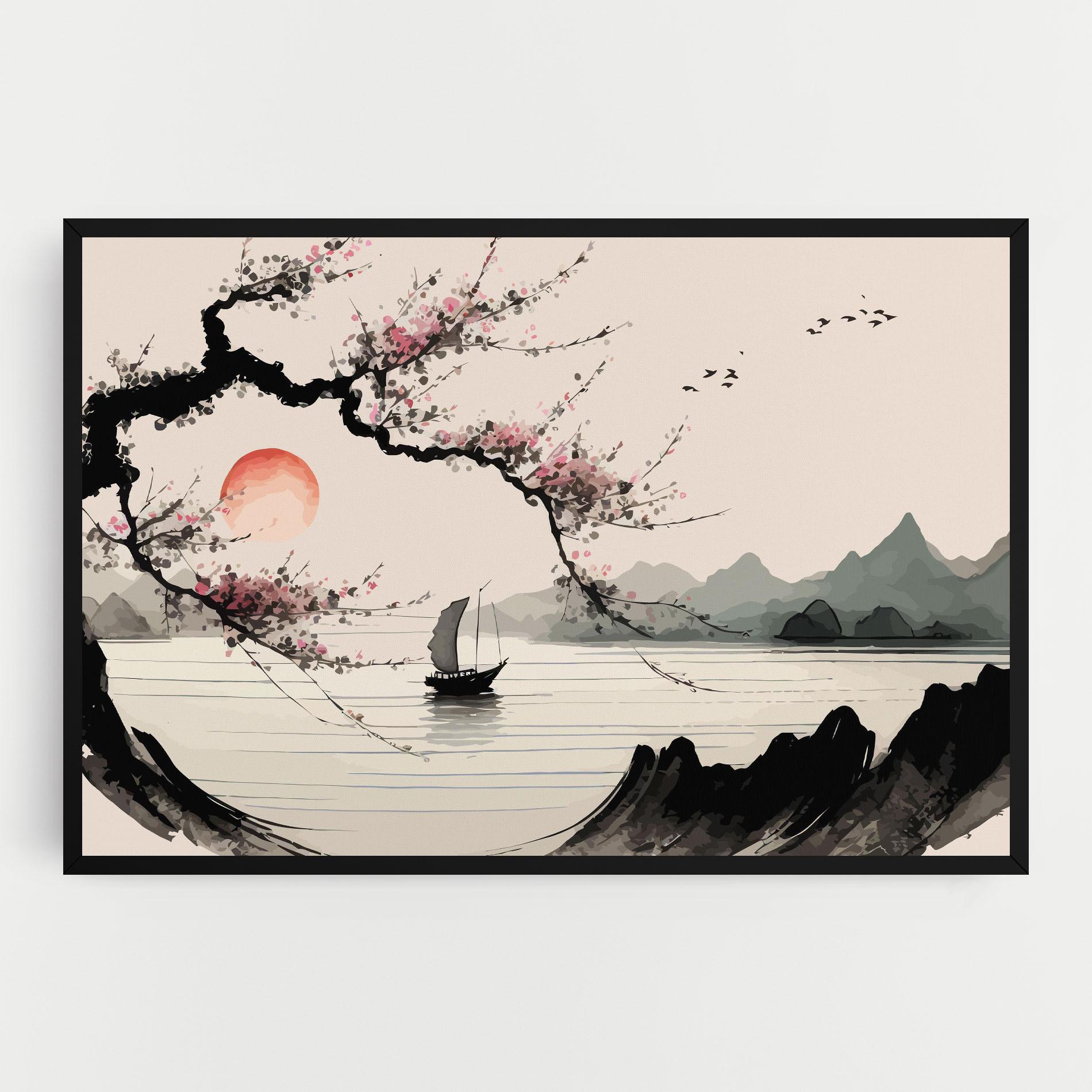 Tablou Canvas Relaxing Nature mockup 0