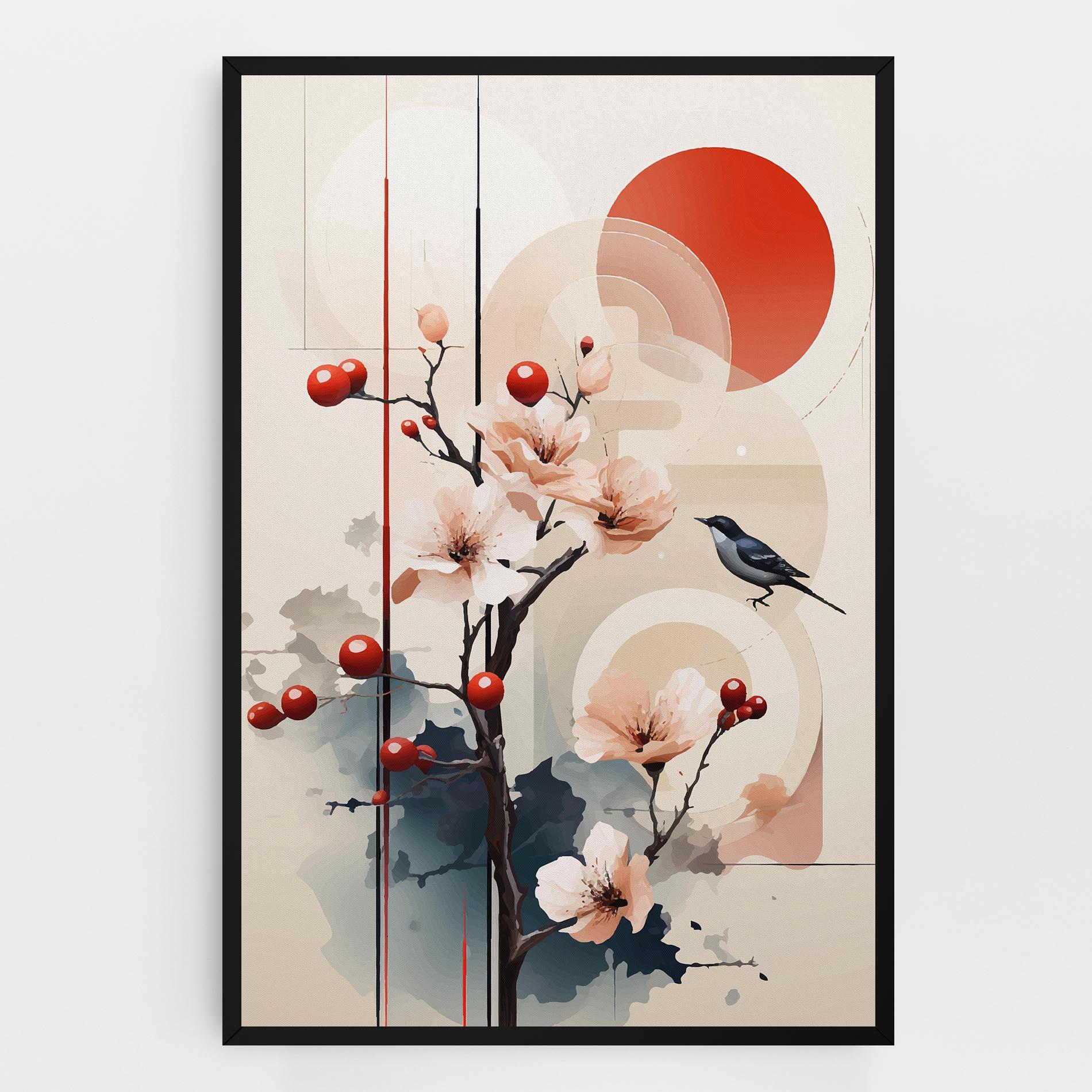 Tablou Canvas Cream Nature mockup 0