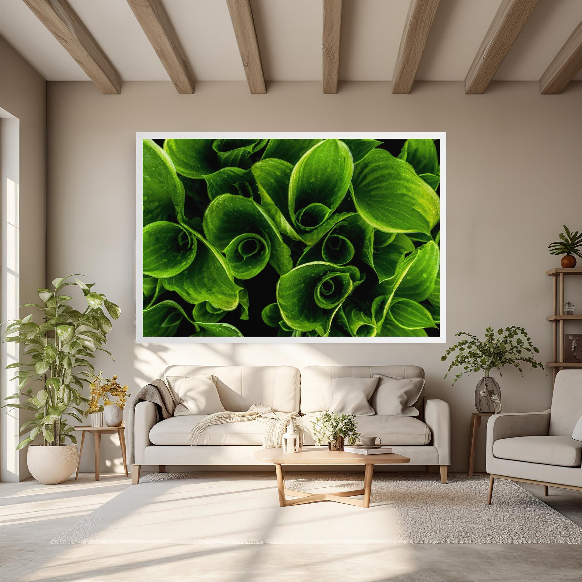 Tablou Canvas Green Nature View mockup 6