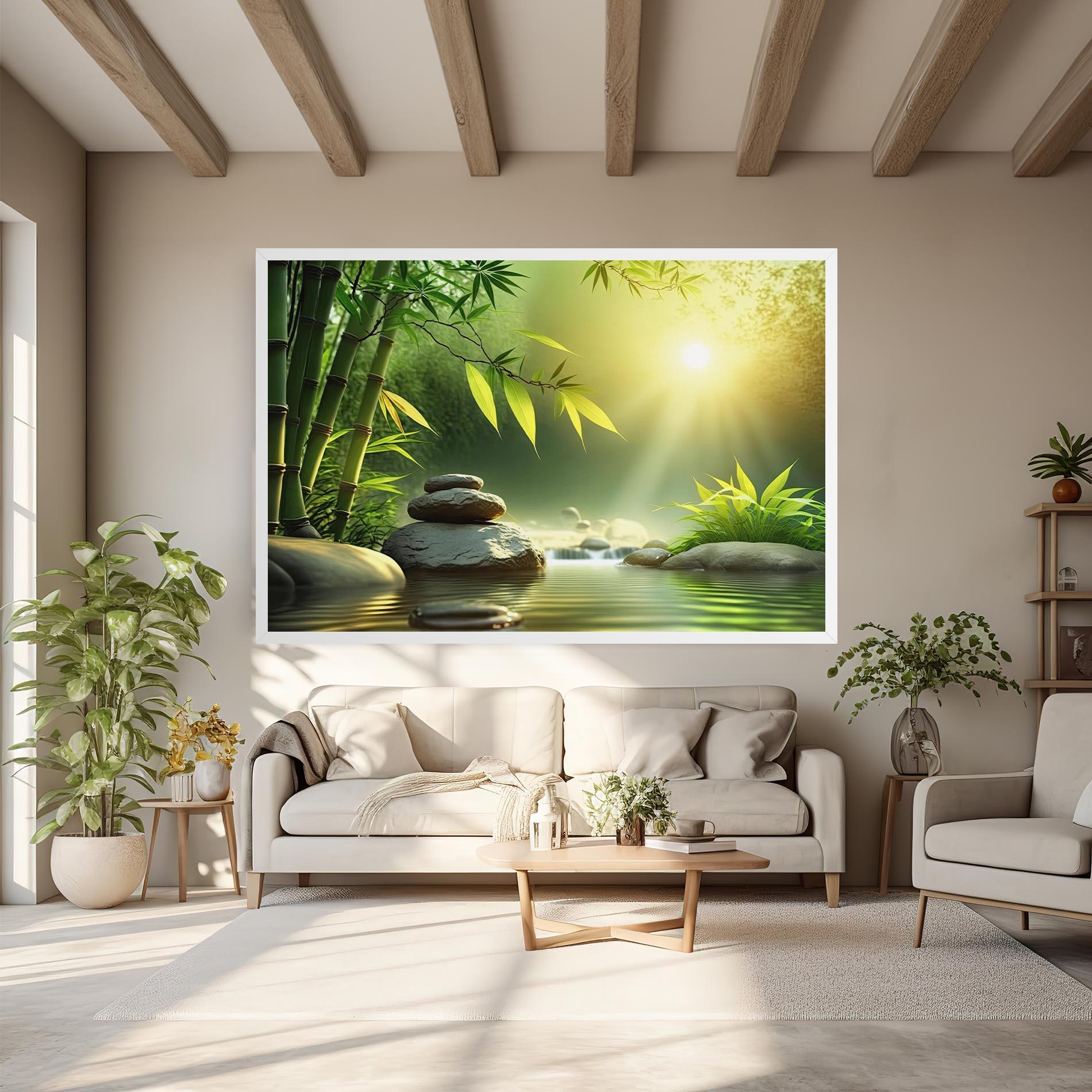 Tablou Canvas Relaxing Spa Nature mockup 6