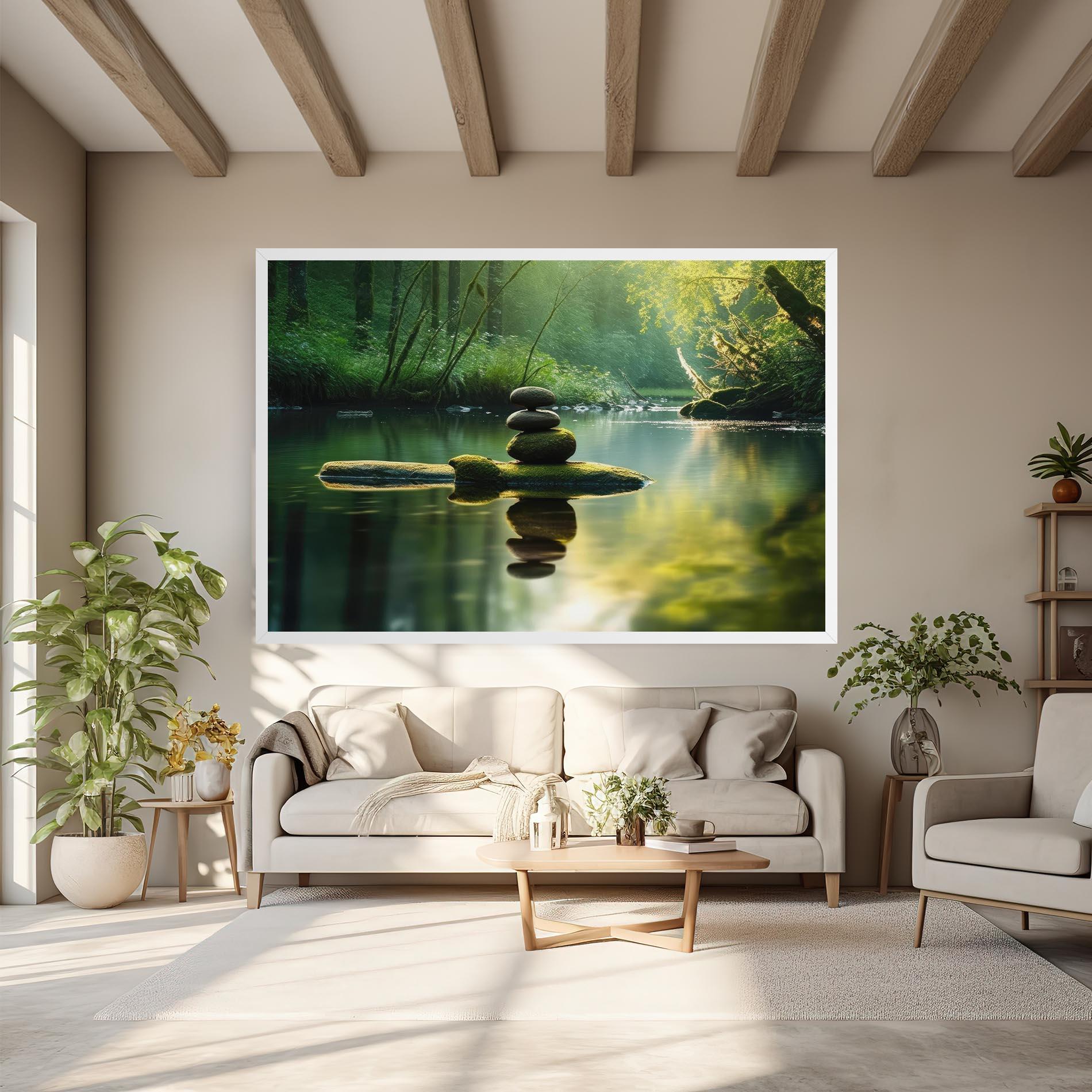 Tablou Canvas Spiritual Stones mockup 6