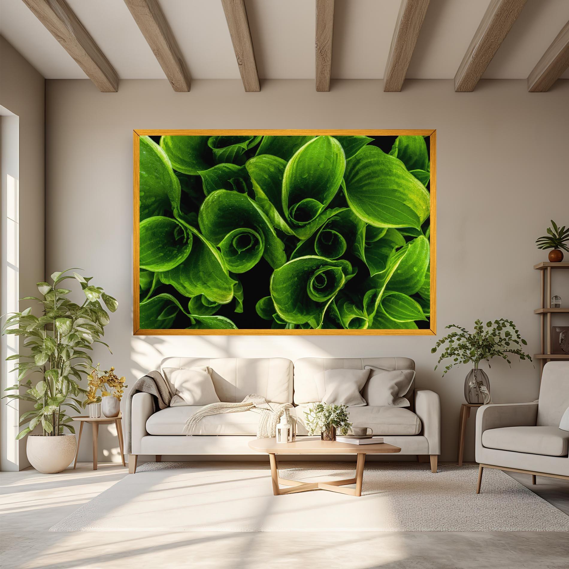 Tablou Canvas Green Nature View mockup 6